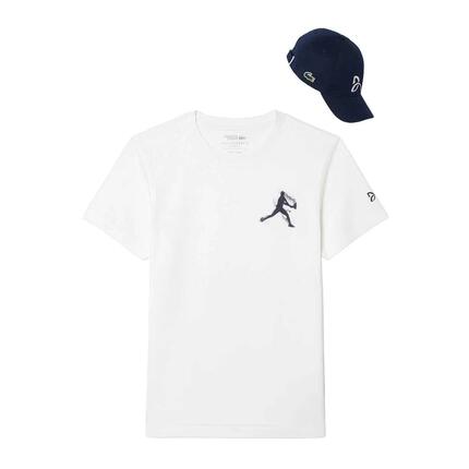 T-shirt Et Casquette Lacoste Djokovic Fan Pack 2026