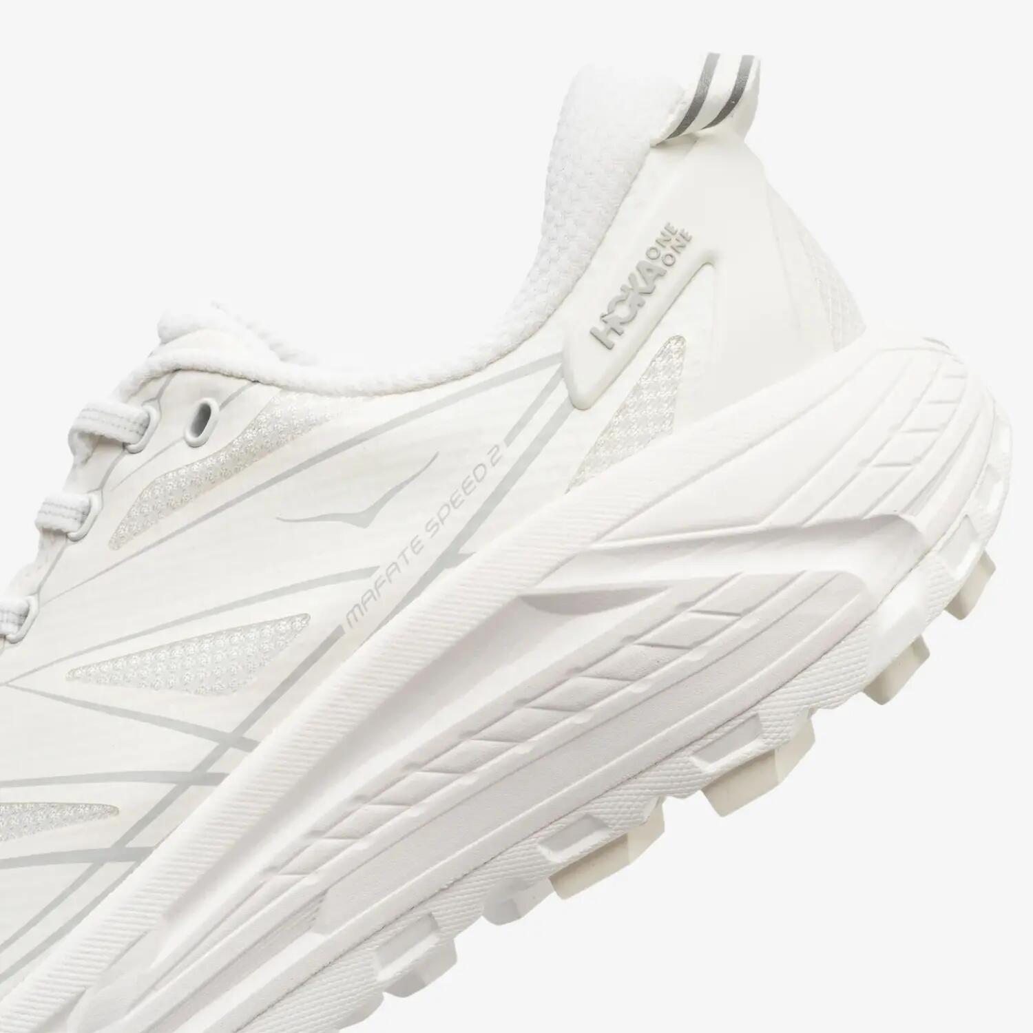 Pantof de alergare pe poteci HOKA Mafate Speed 2 alb Lunar Rock (Toți Genurile) 5/5