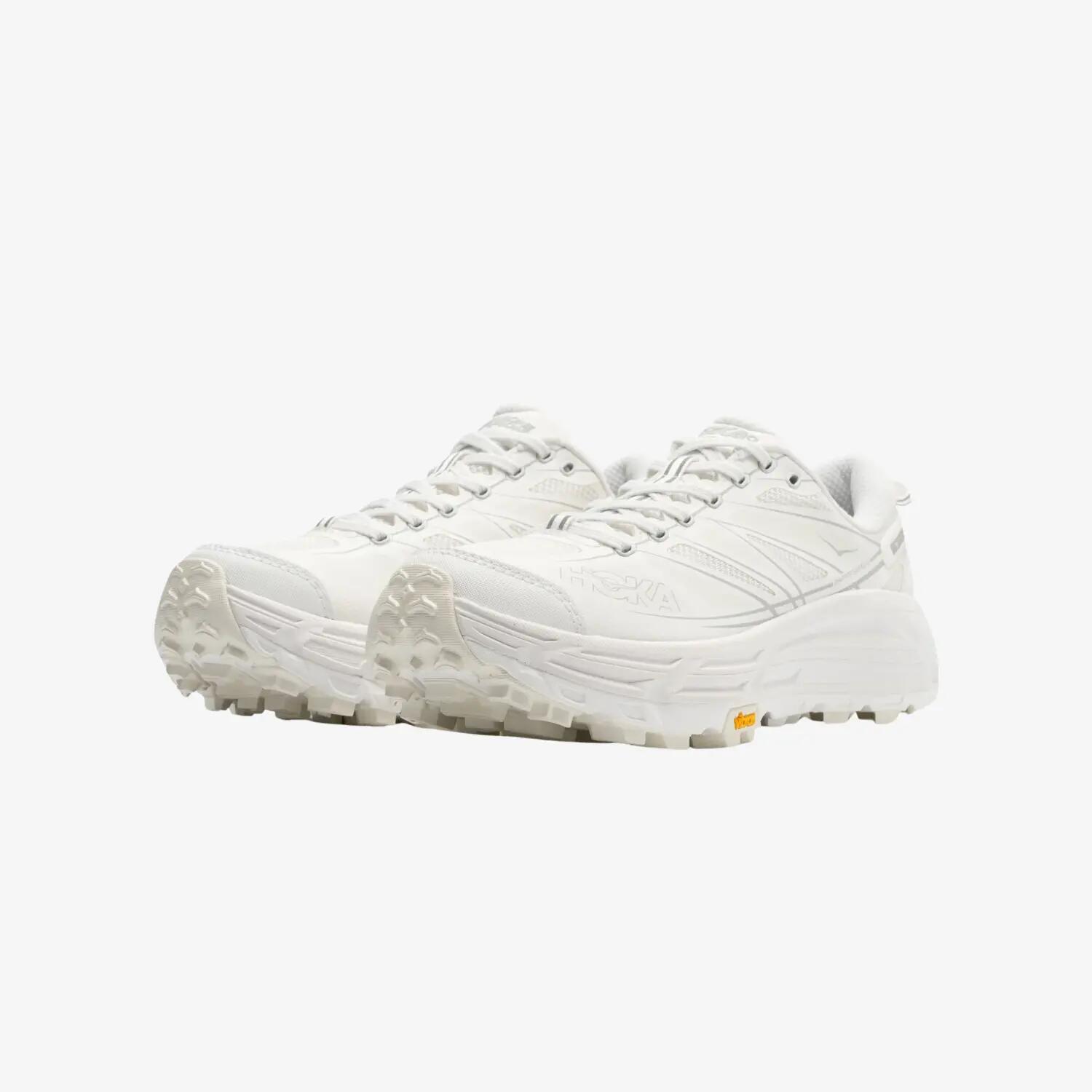 Pantof de alergare pe poteci HOKA Mafate Speed 2 alb Lunar Rock (Toți Genurile) 2/5