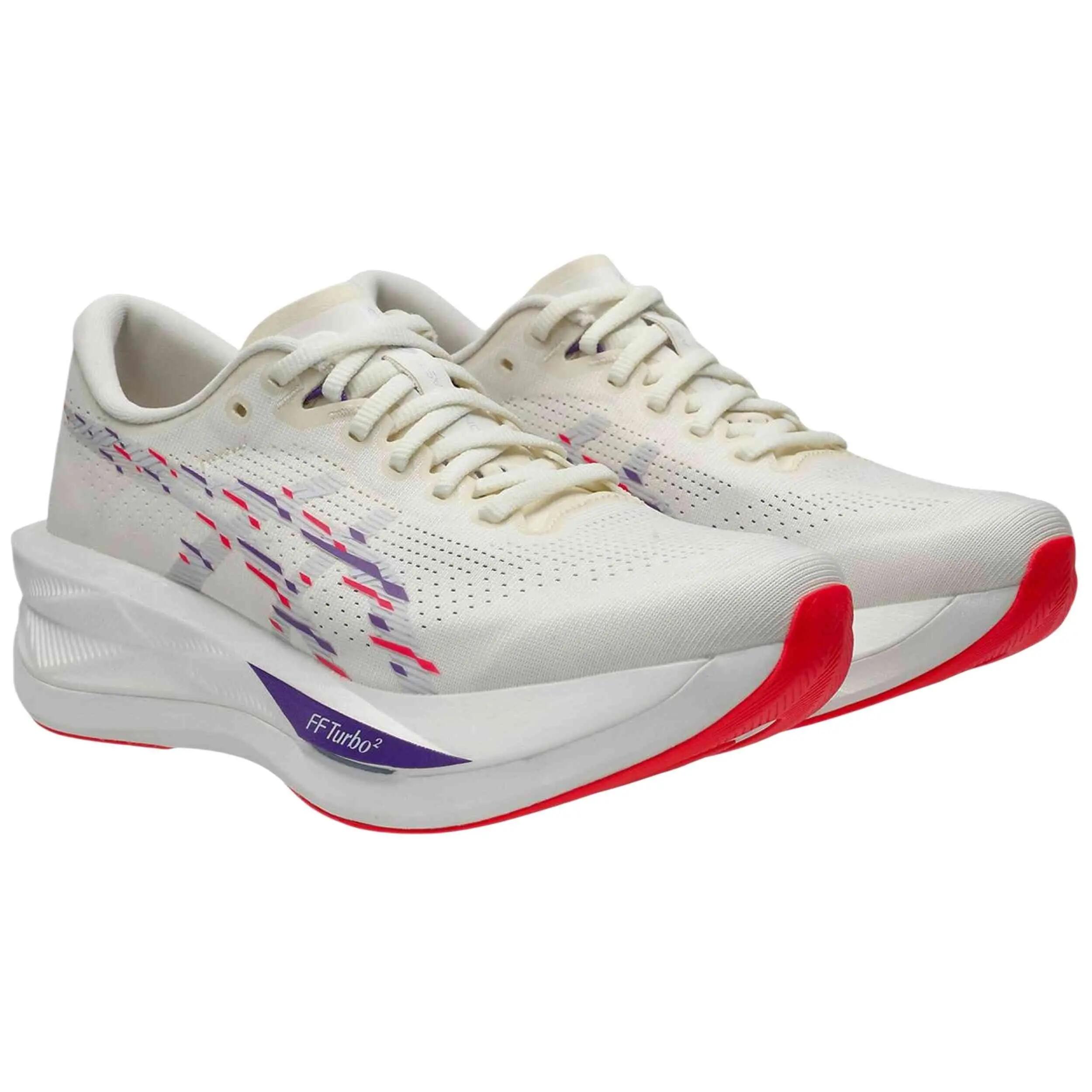 Hardloopschoenen Asics model Sonicblast "Cream / Blue Fade" voor unisex 2/5