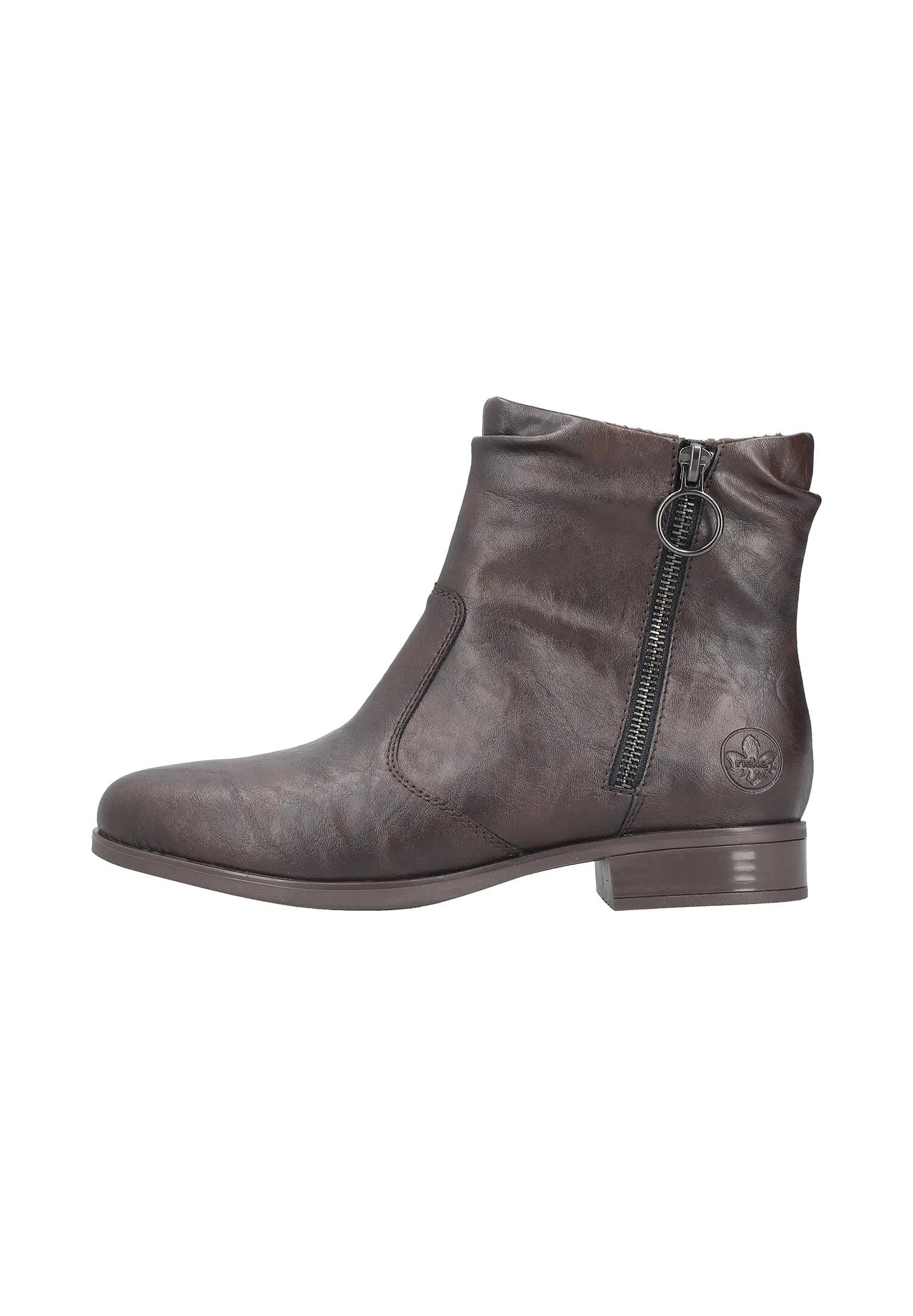 Rieker Damen Chelsea Boot Stiefelette Stiefel 77041-26 Brown 4/7