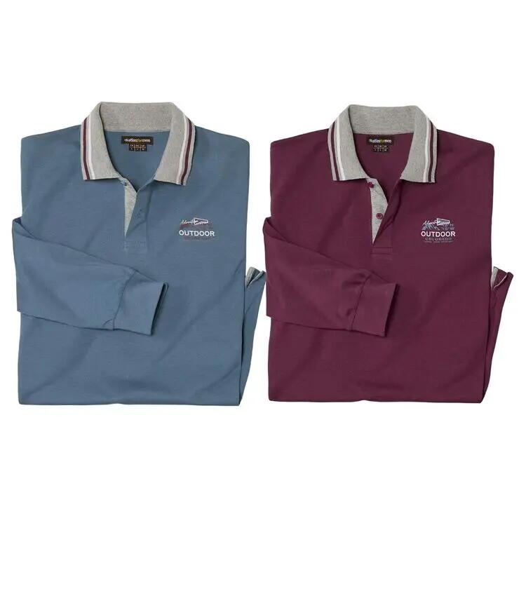 Le Lot de 2 Polos Manches Longues Outdoor 2/6
