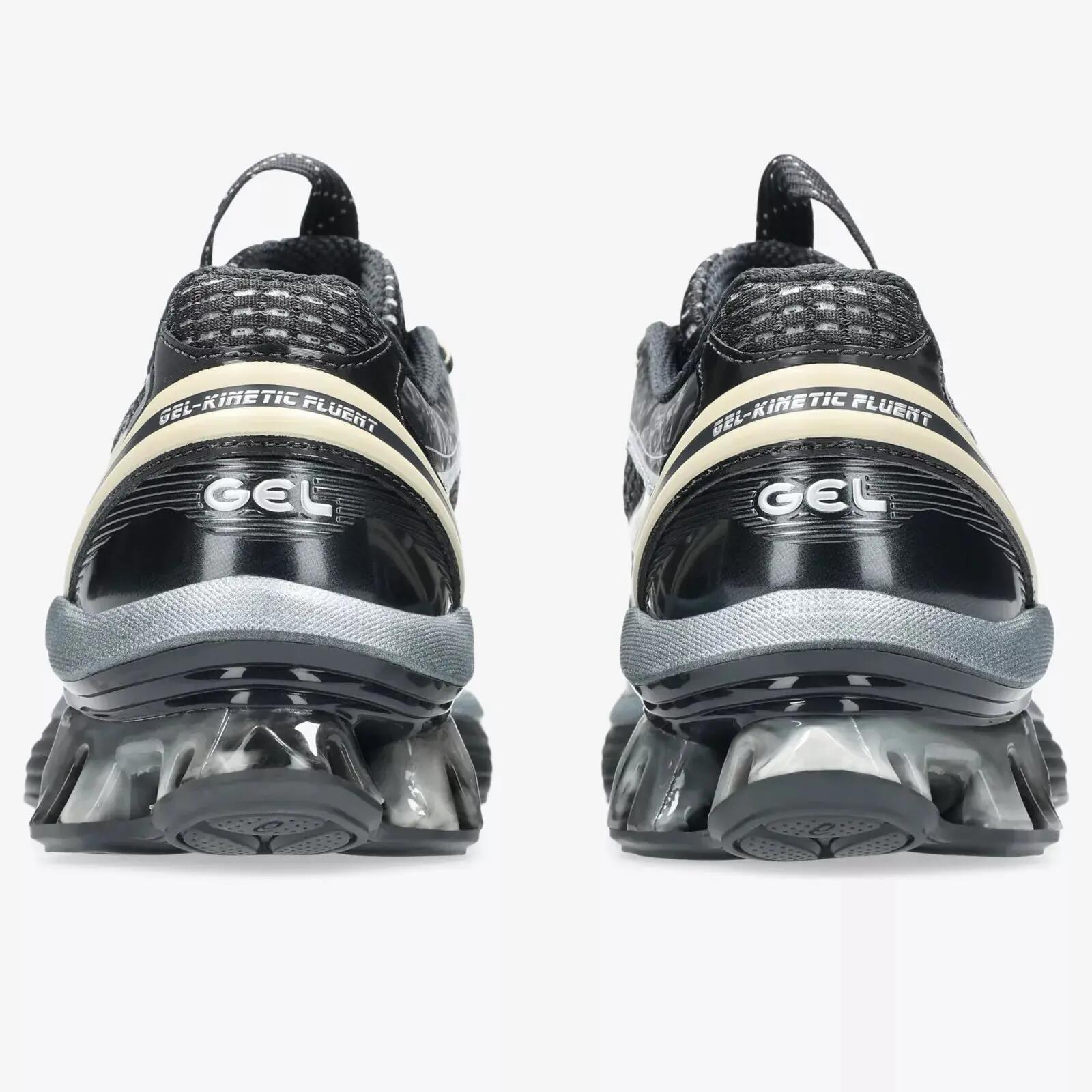 ASICS GEL-KINETIC FLUENT Schwarz/Vanille 3/5