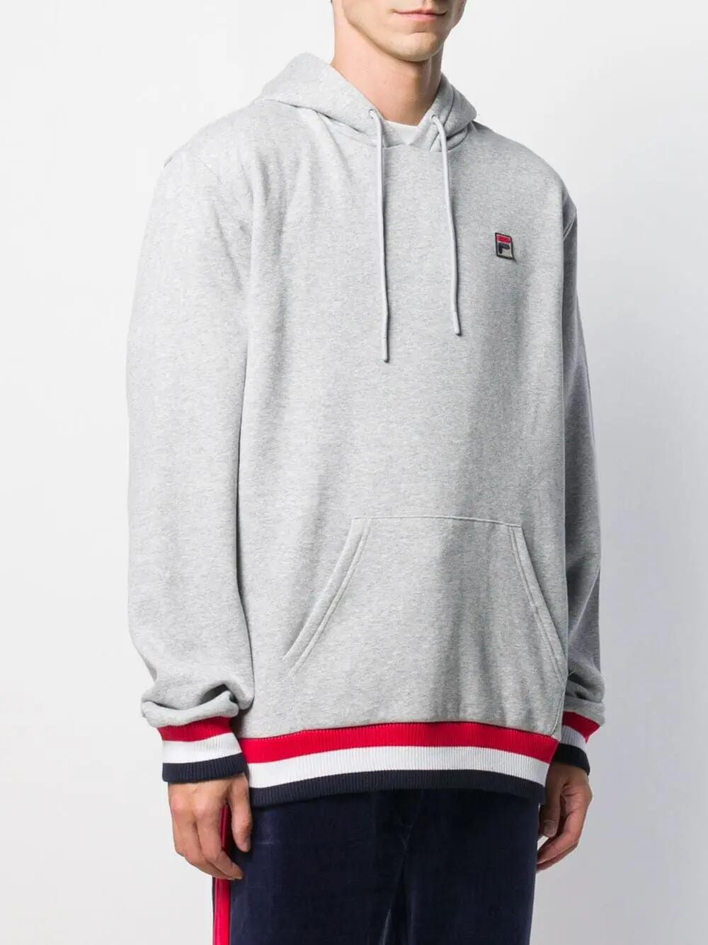Męska bluza Fila Men Caro Overhead Hoodie 684569-A012 4/5