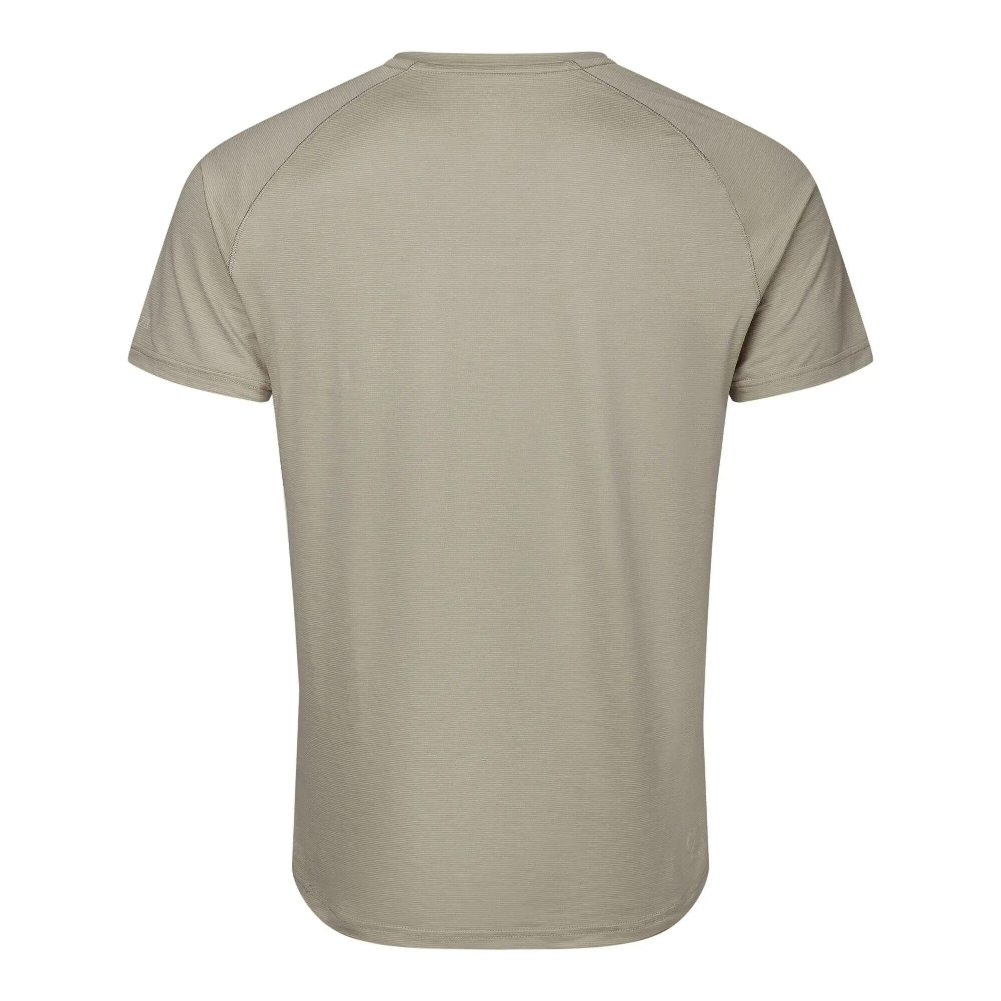 Tshirt Chiné Manches Courtes PERSIST Homme (Poivre Blanc) 2/4