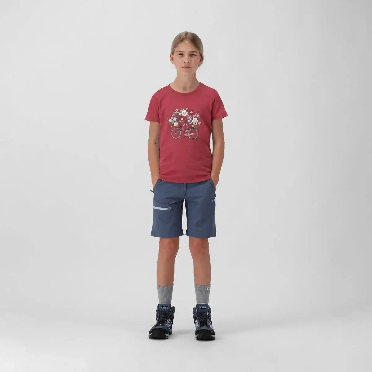 T-shirt tecnico stampato ragazza CMP 2/5
