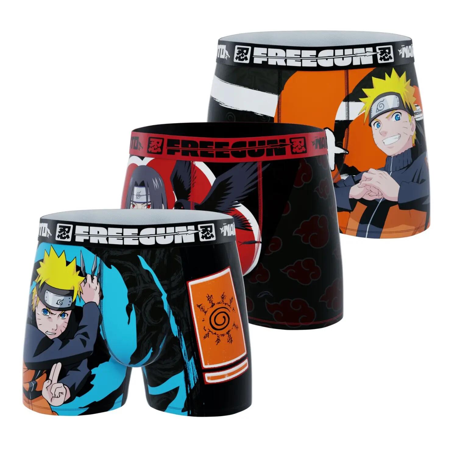 Lot de 3 boxers junior Naruto Shippuden 1/5