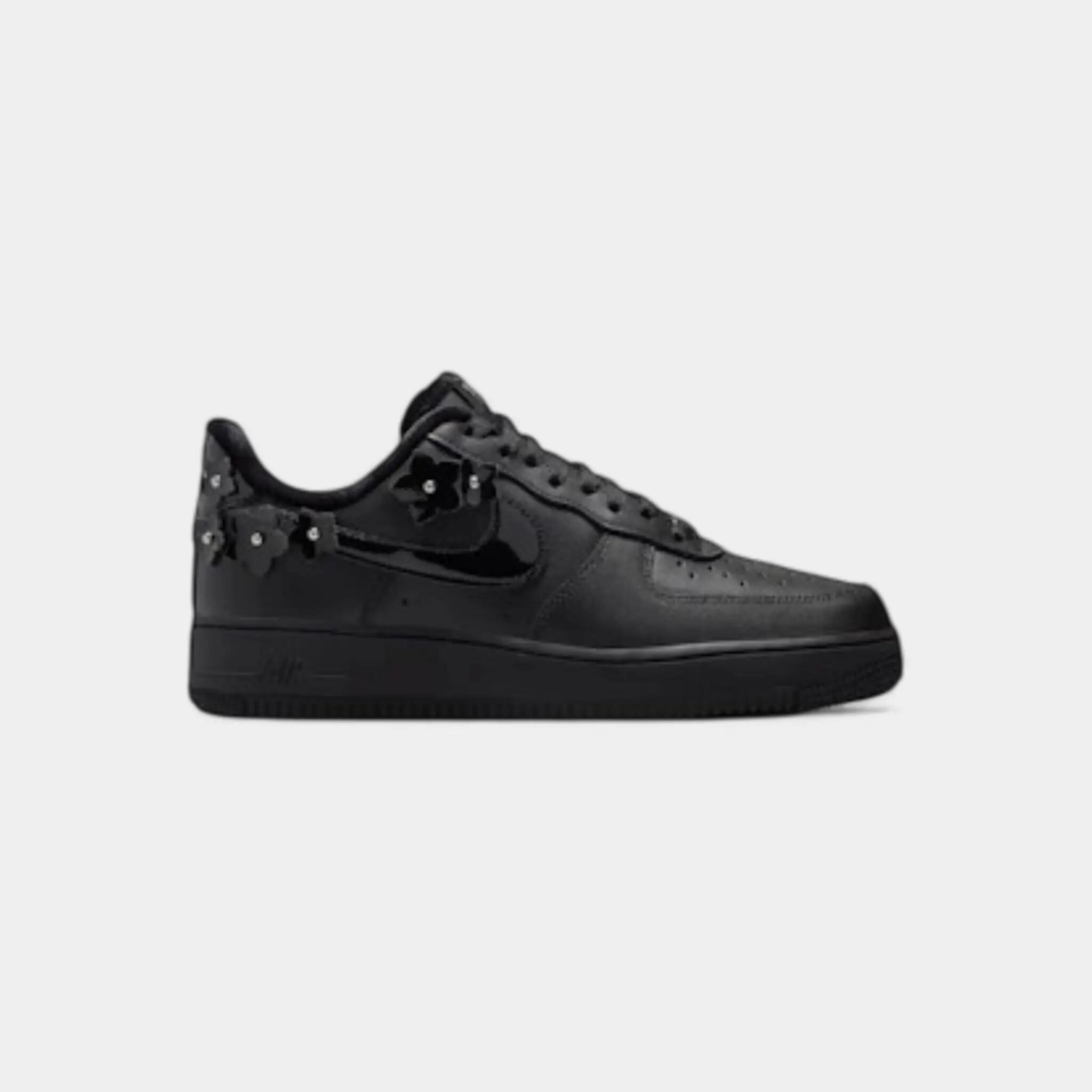 Nike Air Force 1 Low '07 Florette Black Off-Noir Women's 1/2