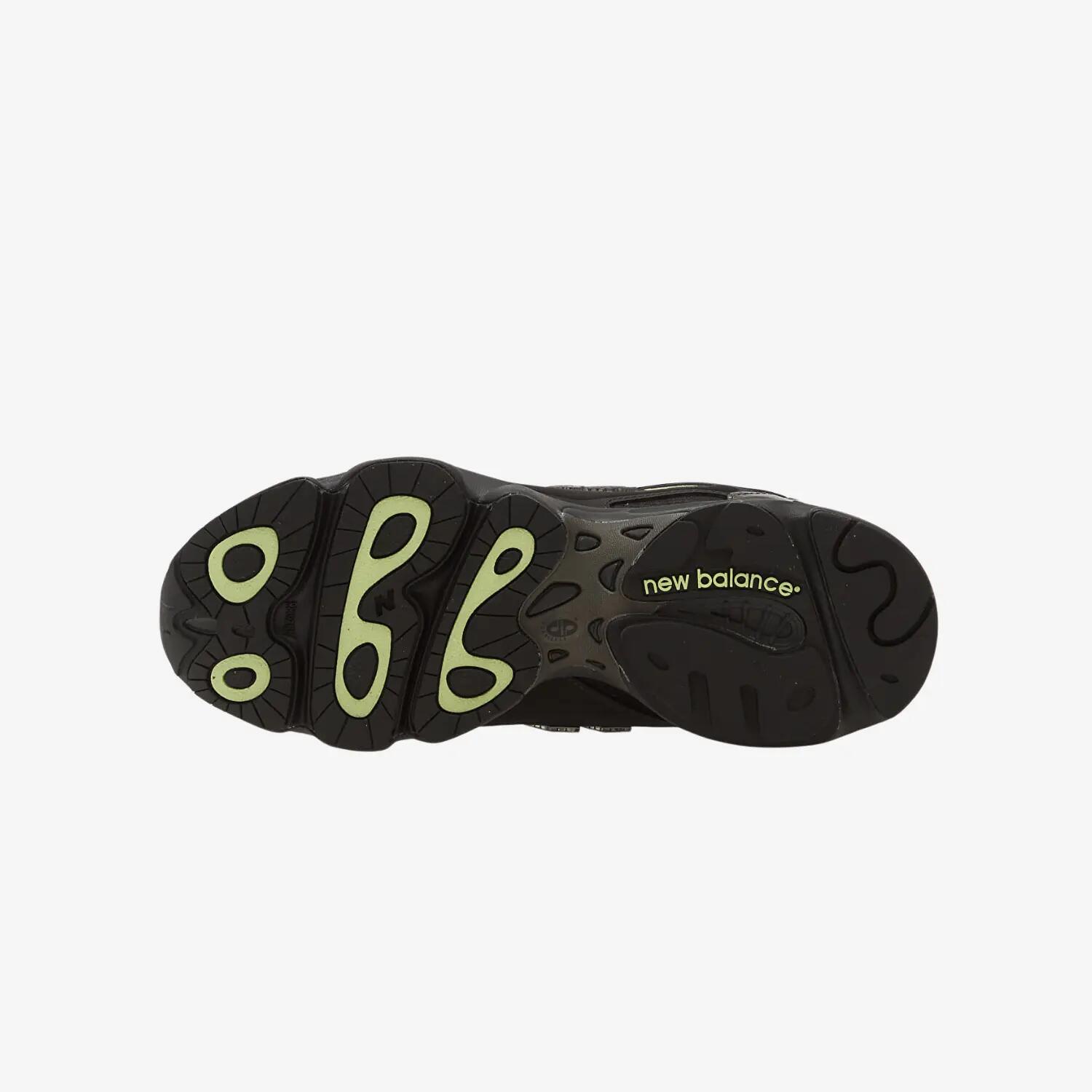 New Balance 1000 Negru Metalizat / Verde Lămâie Uscată YKK 5/5