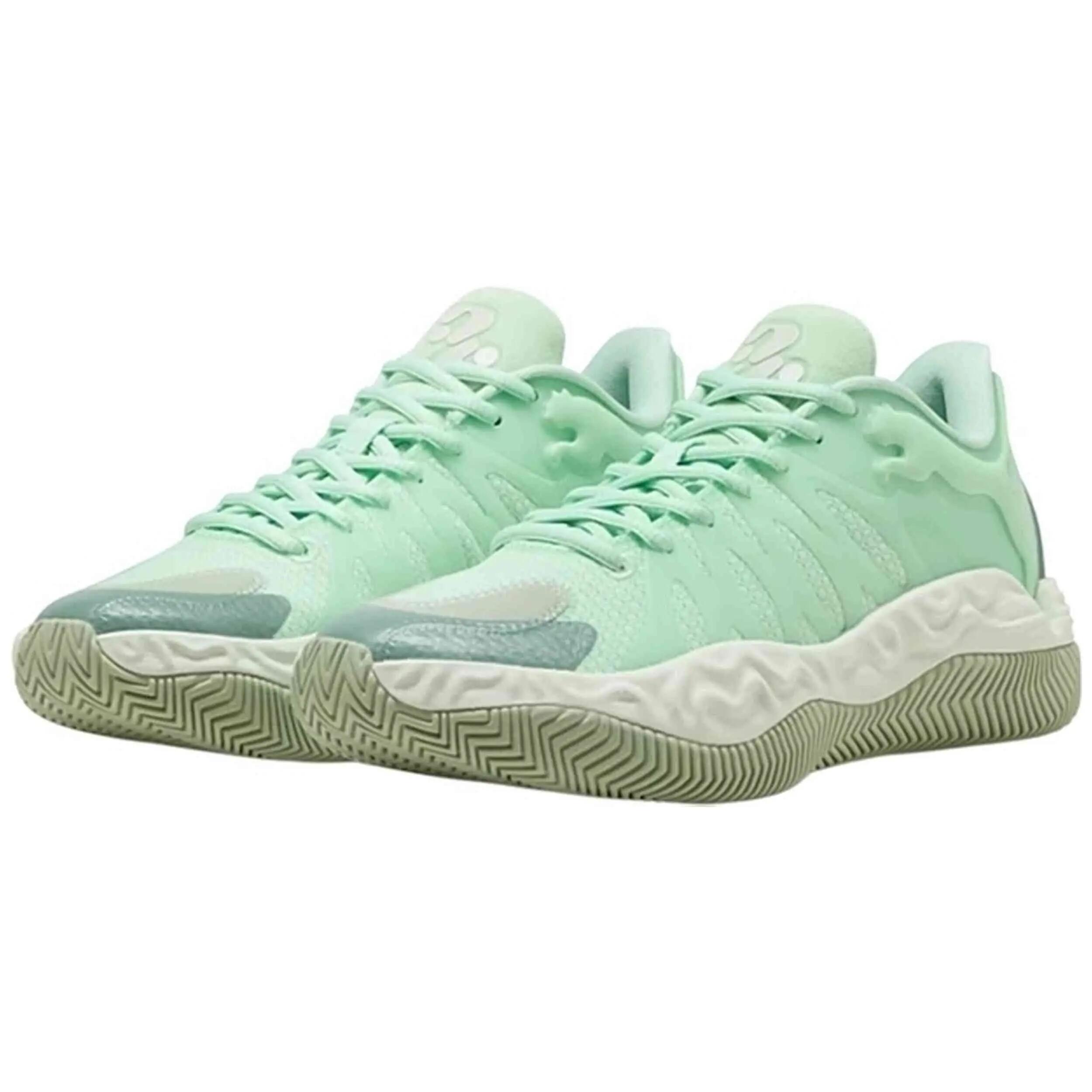 Scarpe da basket Puma modello Haliburton 1 JR "Fresh Mint-Gre per unisex ragazzi 2/5