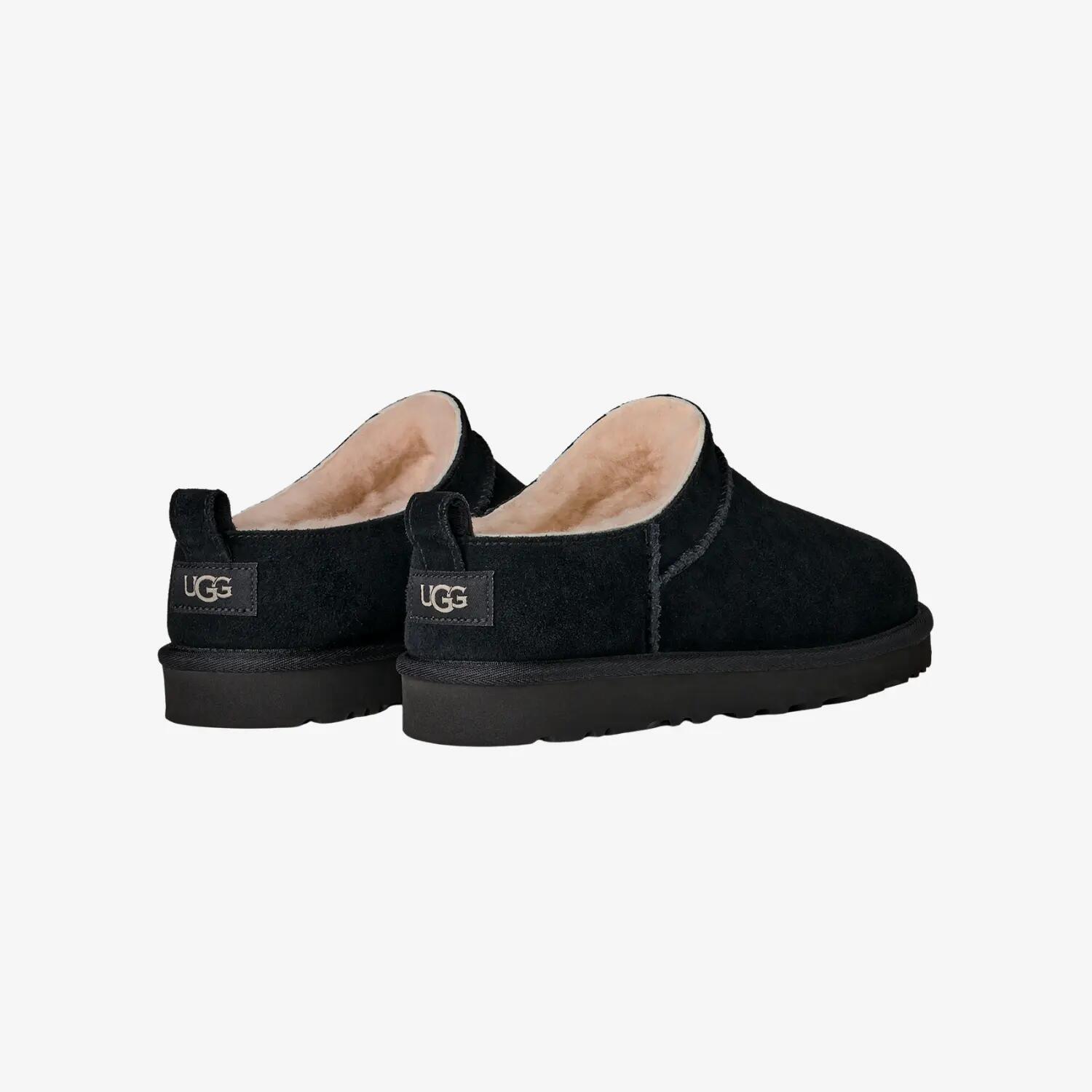 Pantofole Uomo Classic Micro Slipper Black 3/5