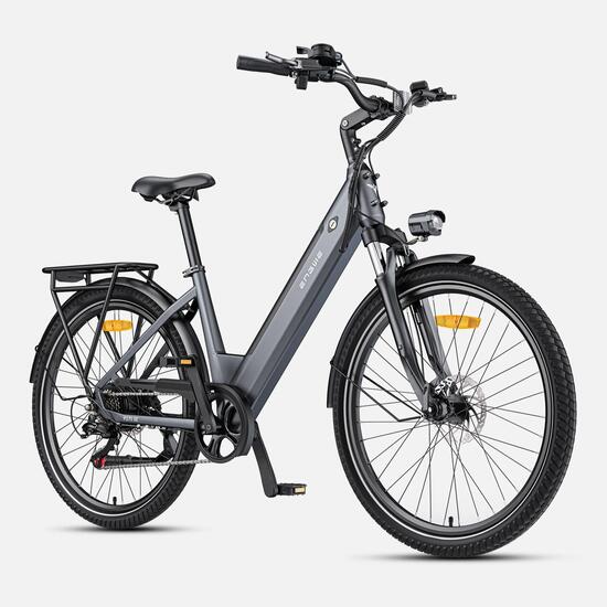 P275 SE Elektrische Stadsfiets 250W 36V 13Ah Accu, 100km Bereik, 7 Versnellingen