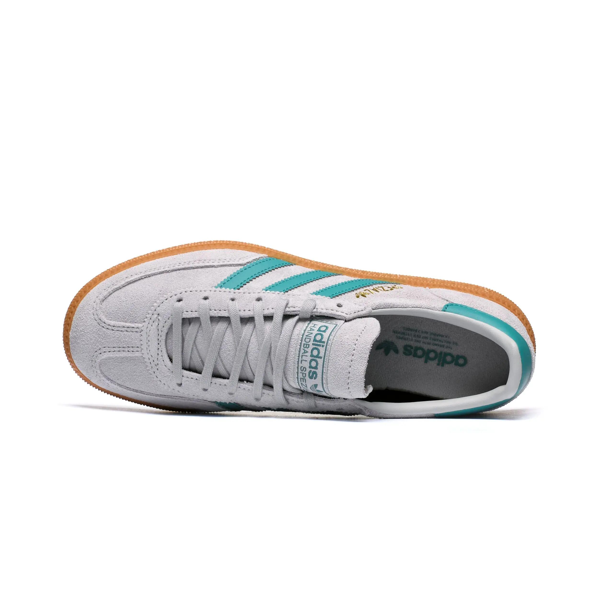 adidas Handball Spezial Schuhe Grau/Grün 4/8