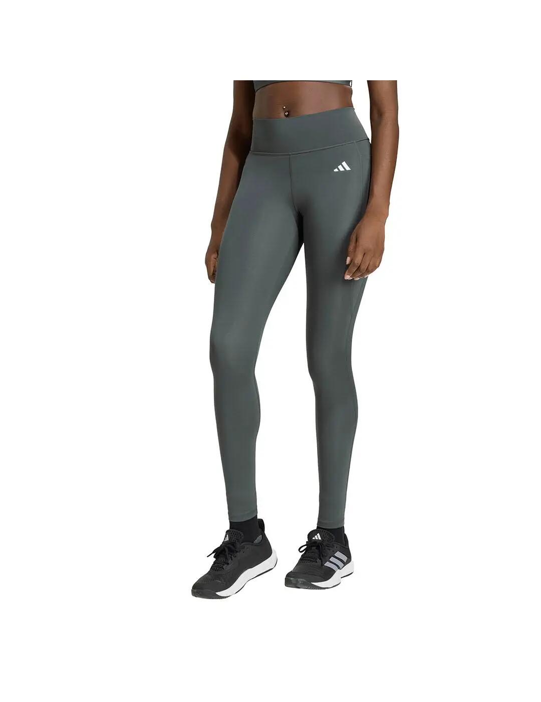 Leggings für Damen Adidas Optime Essentials Grün. 2/5
