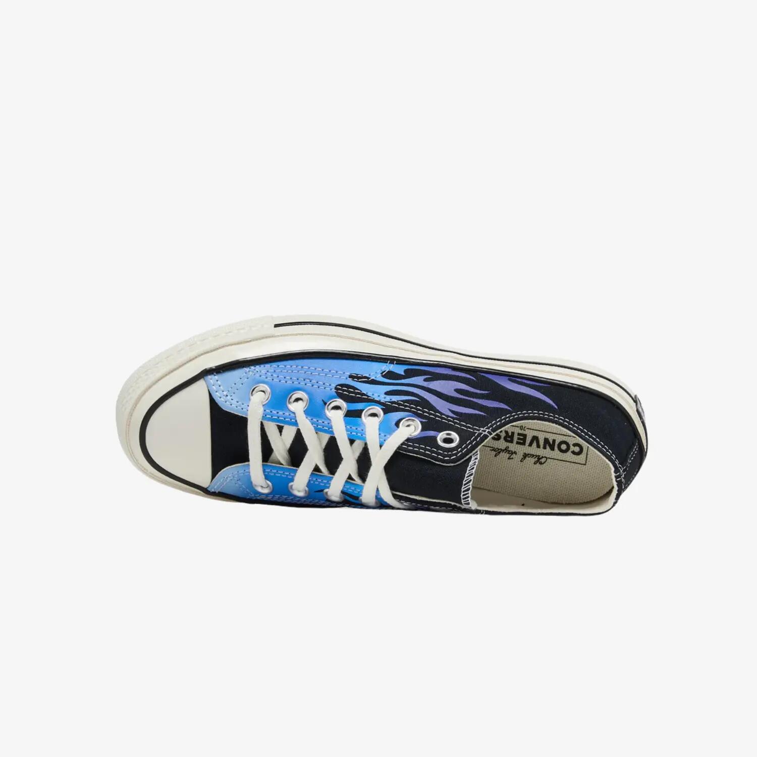 Converse Chuck 70 Low Fire Black Blue 4/7