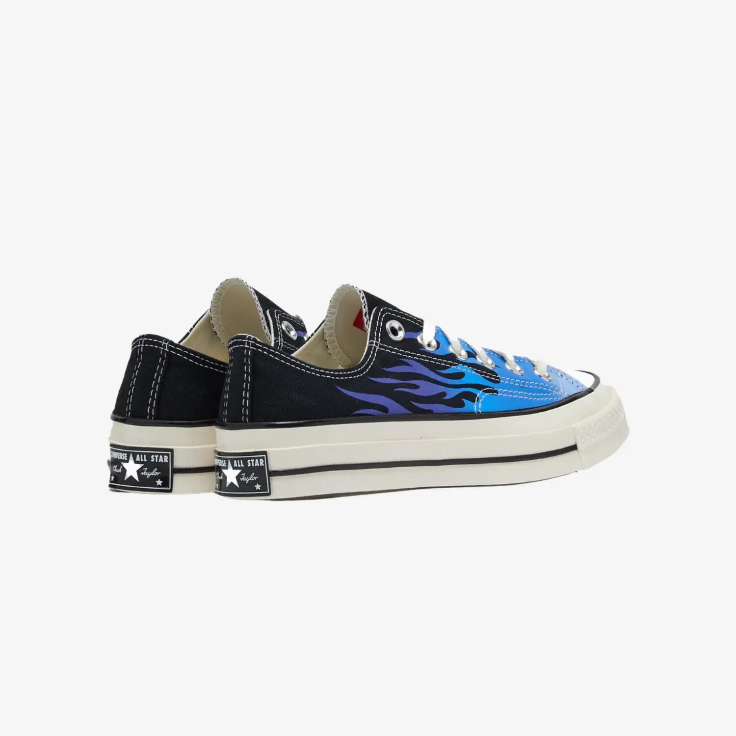 Converse Chuck 70 Low Fire Black Blue 3/7
