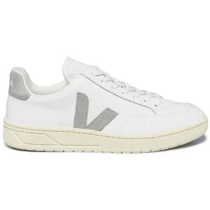 Zapatillas para mujer Veja V-12 leather en color blanco