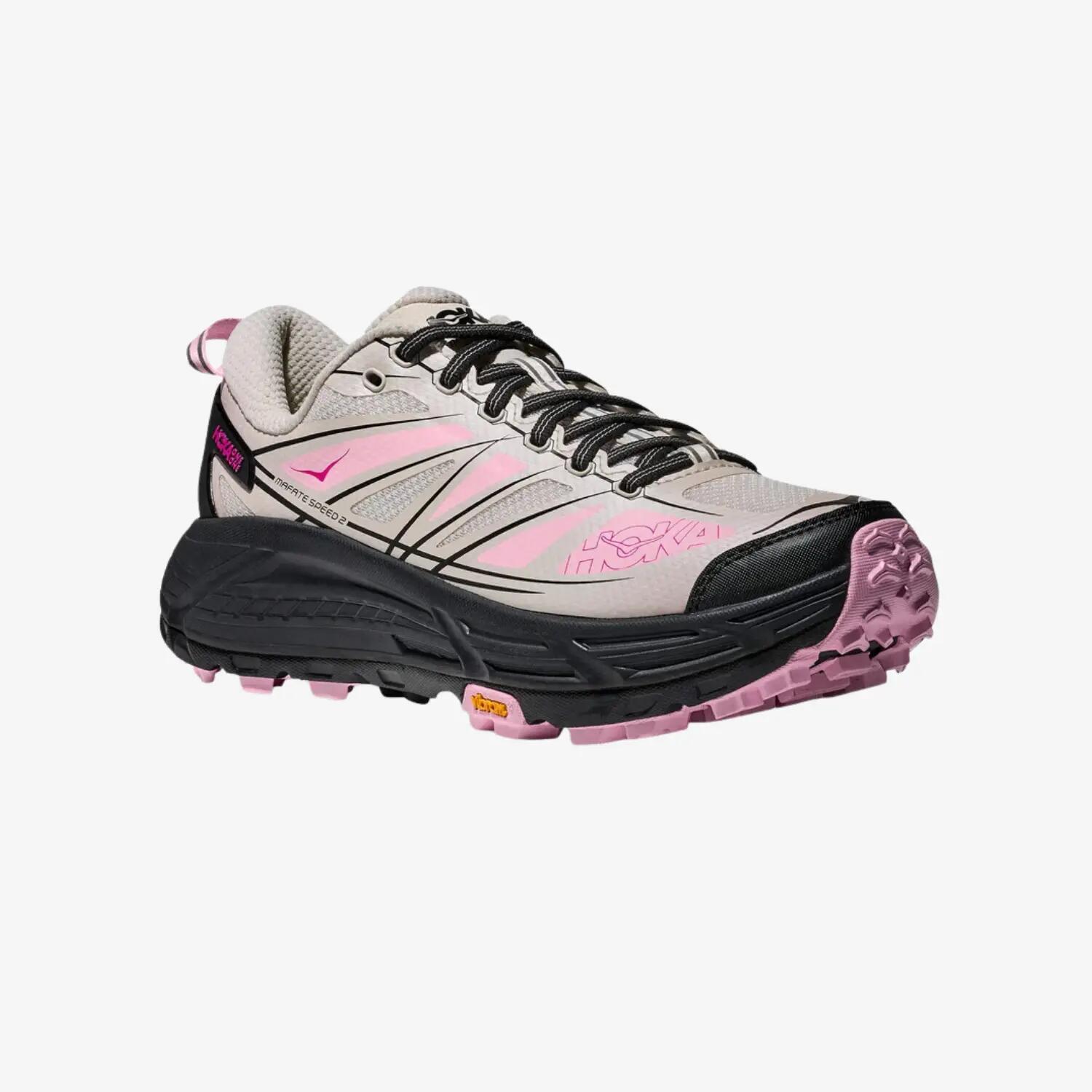 Adidași de alergare pe poteci HOKA Mafate Speed 2 Grout Carbon Black 3/3