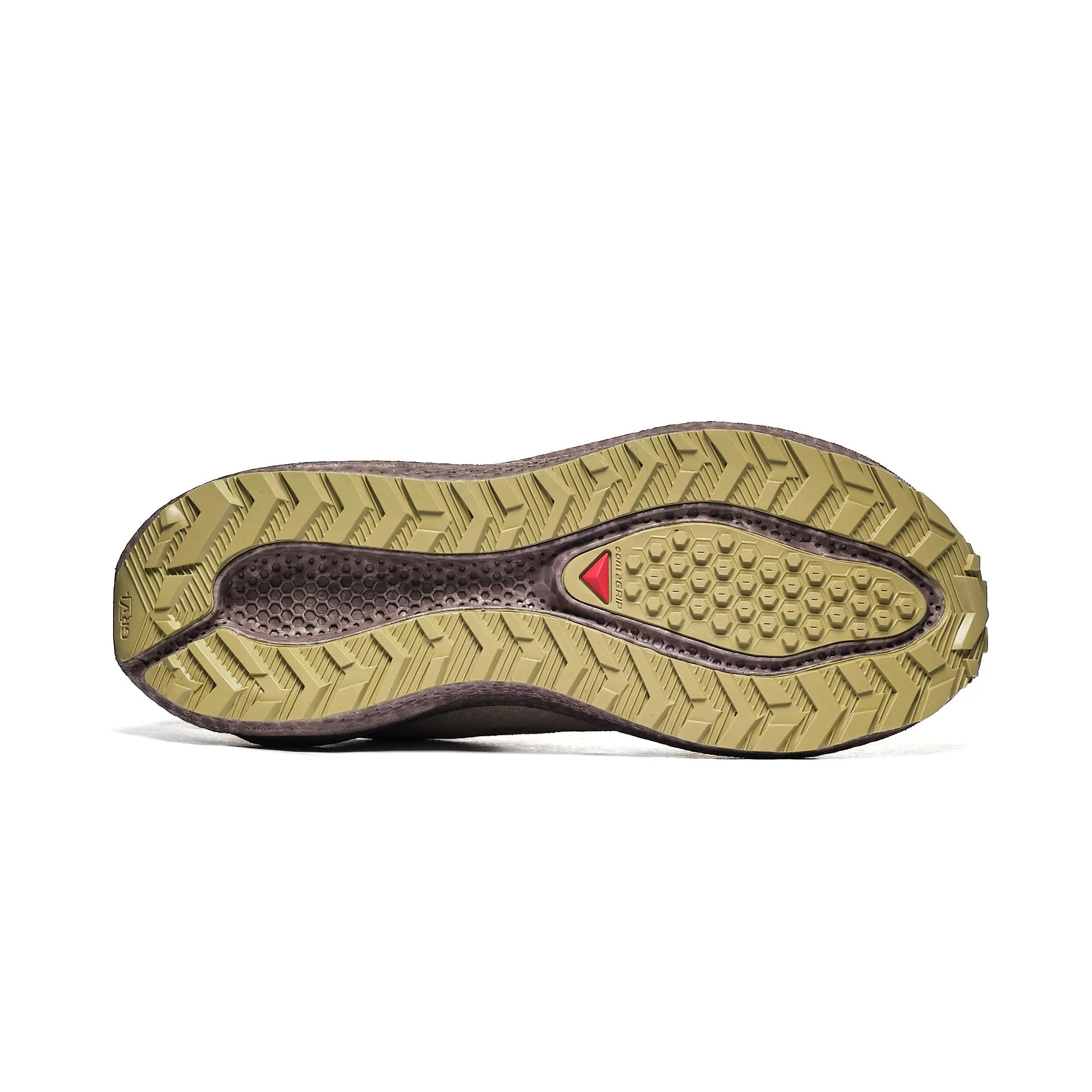 Trailschuhe Salomon Aero Blaze 3 GRVL GTX Frauen Grün/Braun 5/7