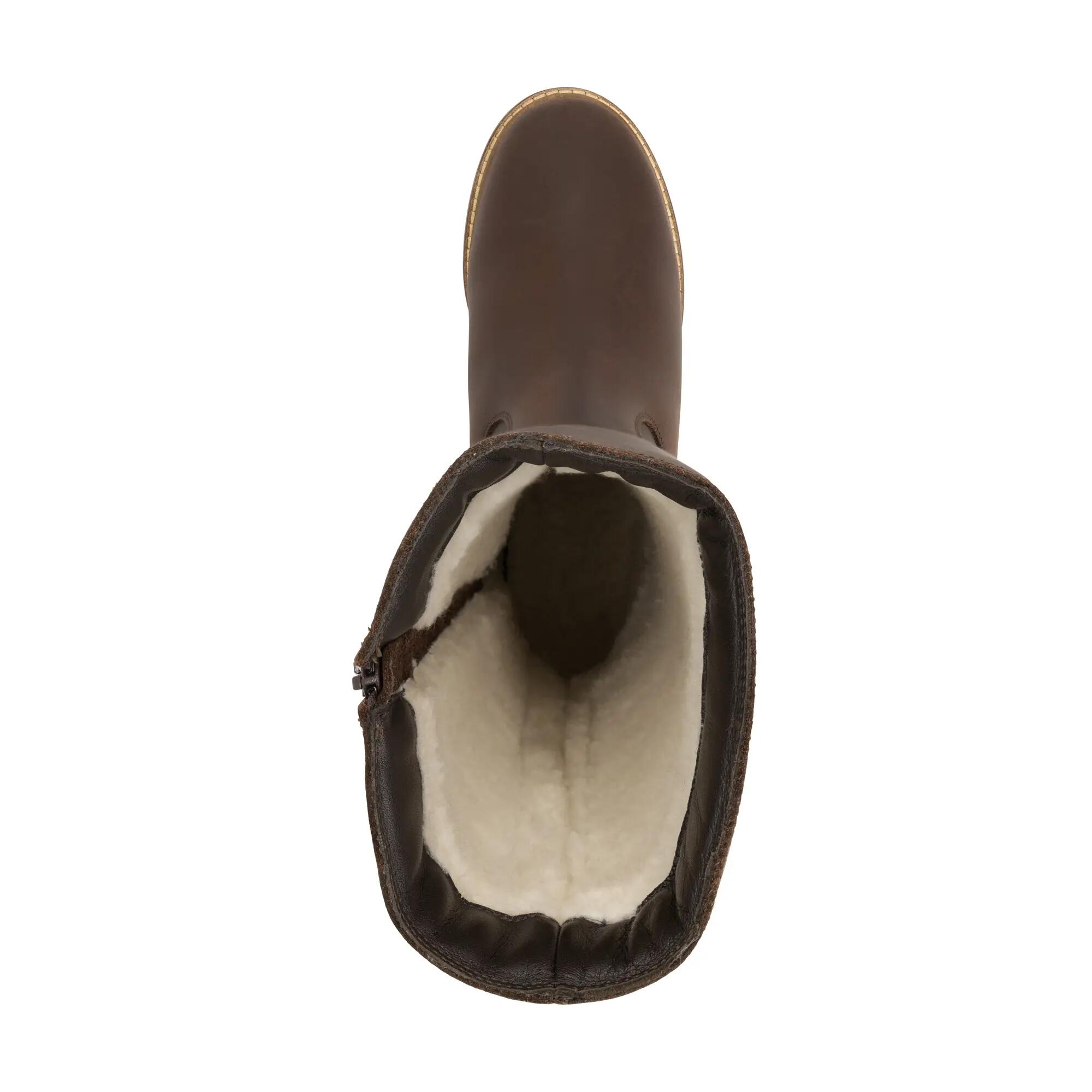 Jarvik Damen – Hohe Stiefel – Mit Wolle gefüttert – Dunkelbraun 5/6