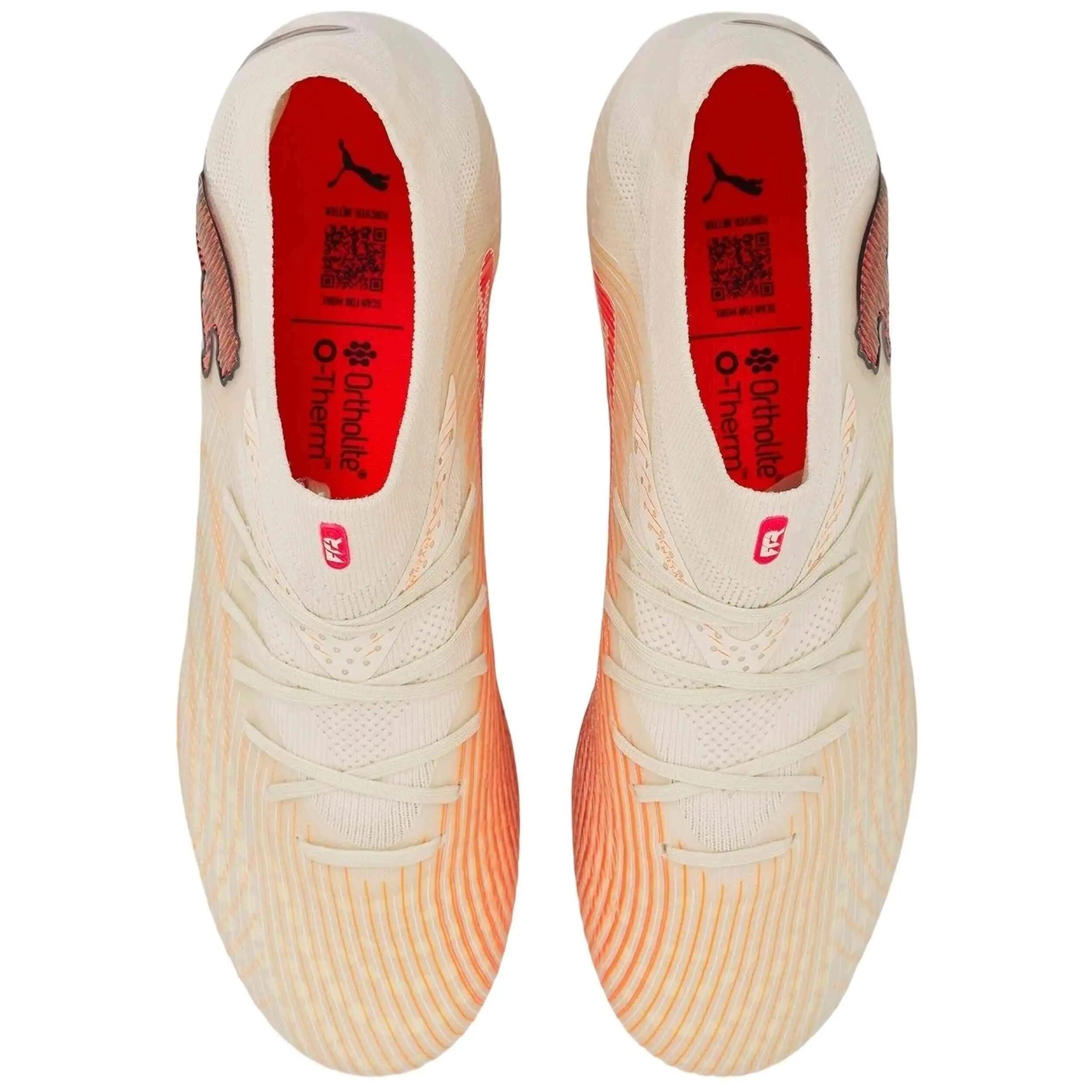 Botas de futbol Puma modelo Future 9 Pro MG "Sugared Almond-PUMA Whi para unisex 4/5