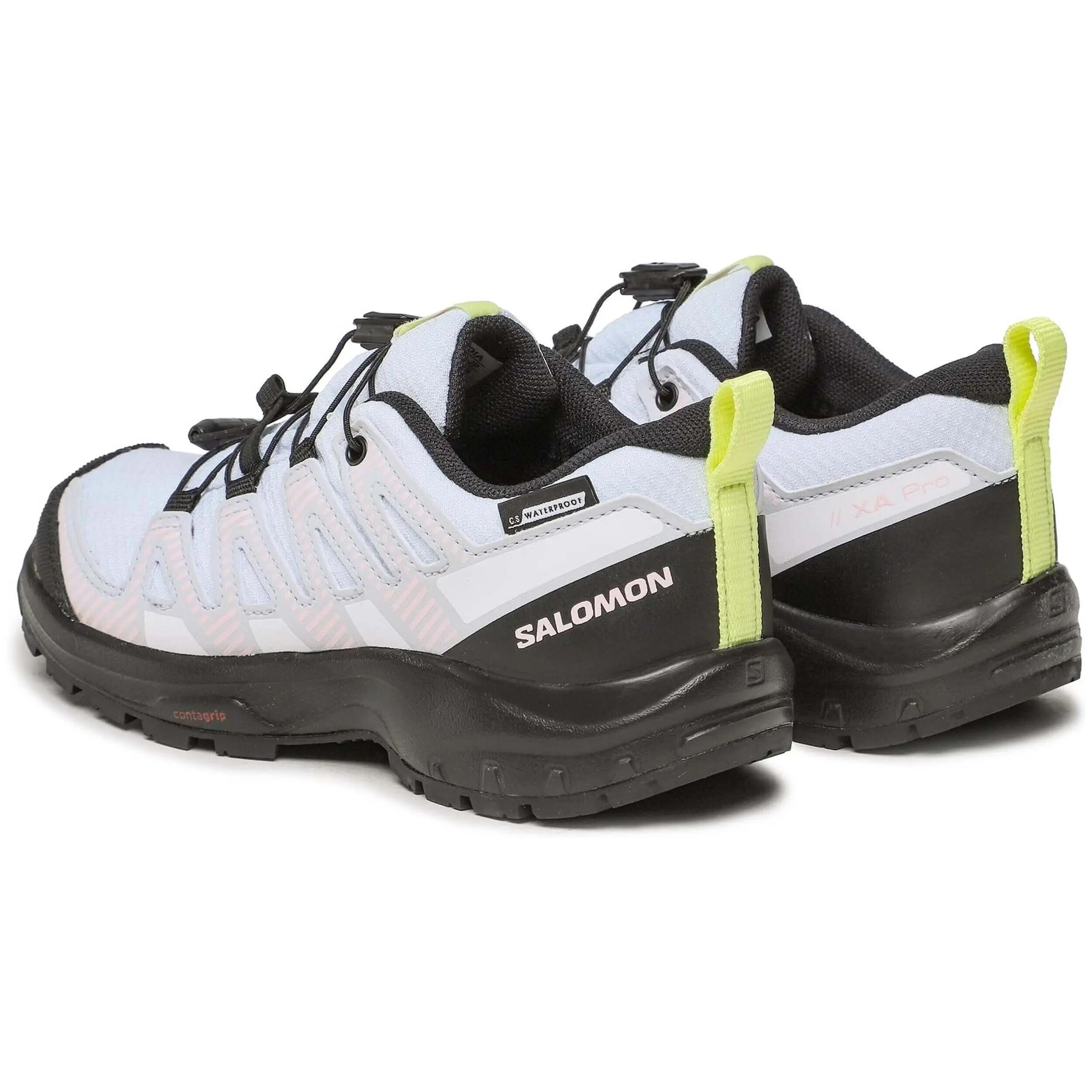 Wandelschoenen Salomon model XA Pro V8 Clima J "Grisaille / voor unisex jongens 3/5