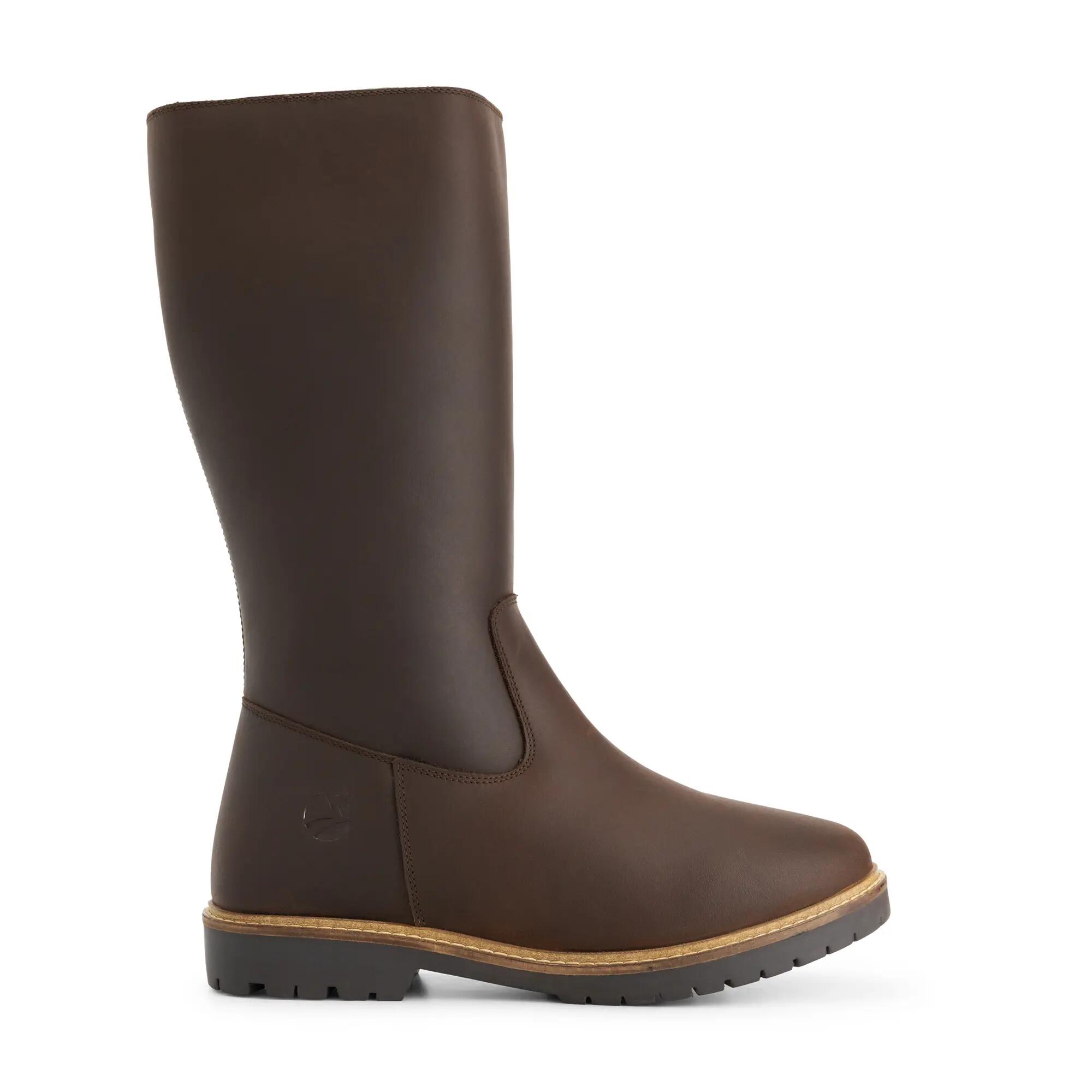 Jarvik Damen – Hohe Stiefel – Mit Wolle gefüttert – Dunkelbraun 3/6