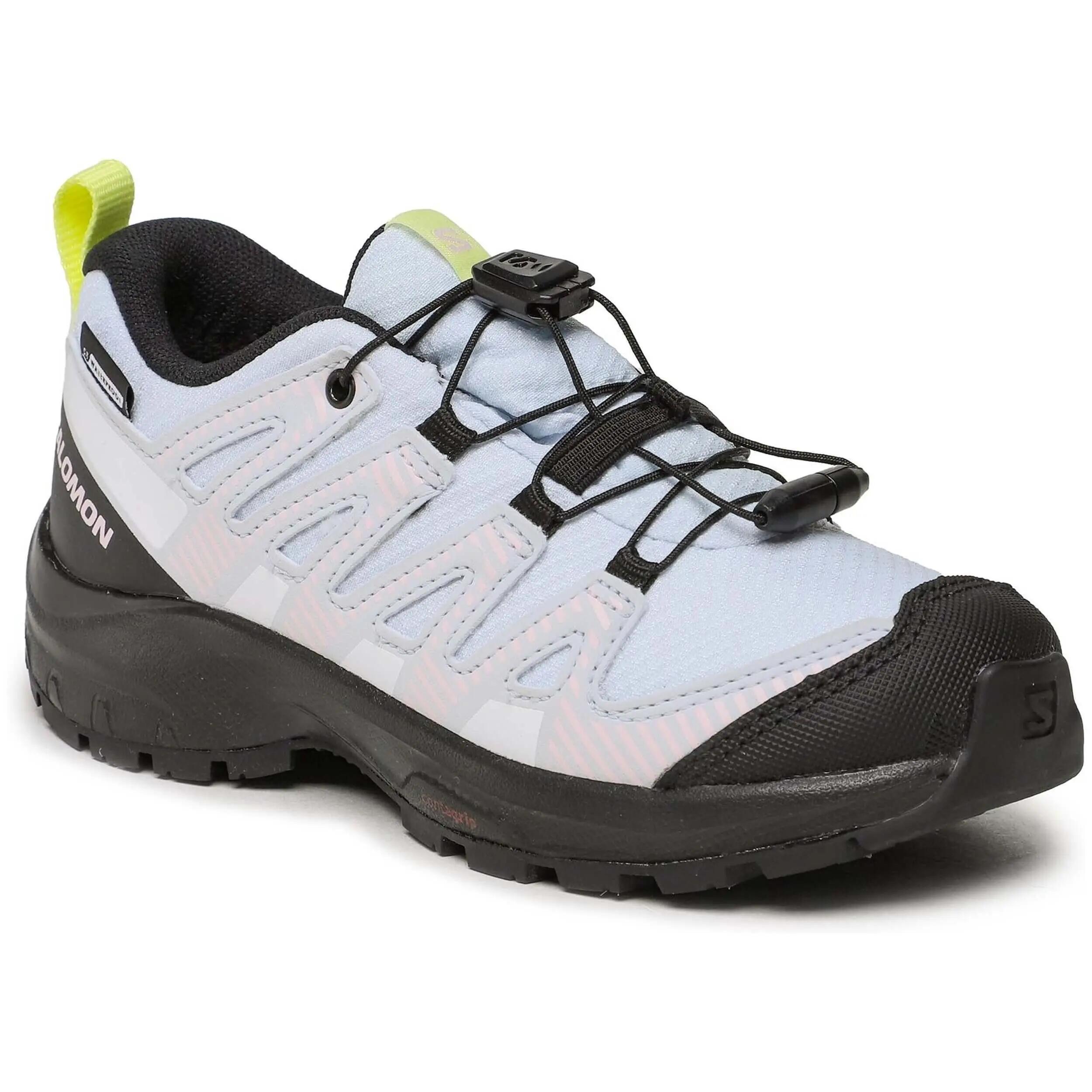 Wandelschoenen Salomon model XA Pro V8 Clima J "Grisaille / voor unisex jongens 2/5