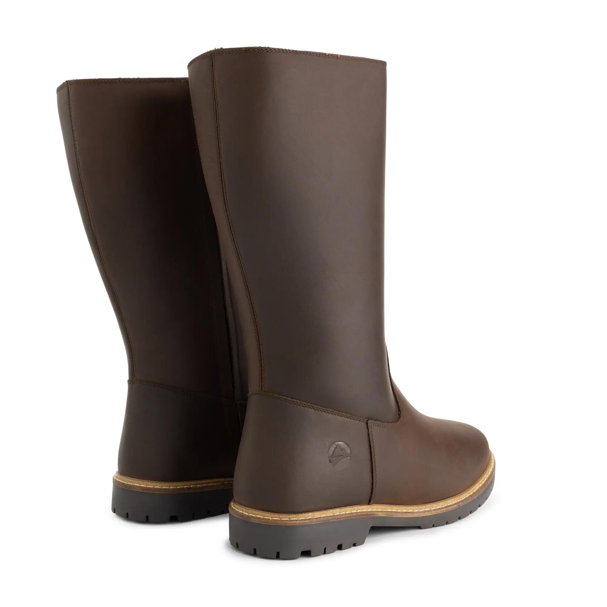 Jarvik Damen – Hohe Stiefel – Mit Wolle gefüttert – Dunkelbraun 2/6