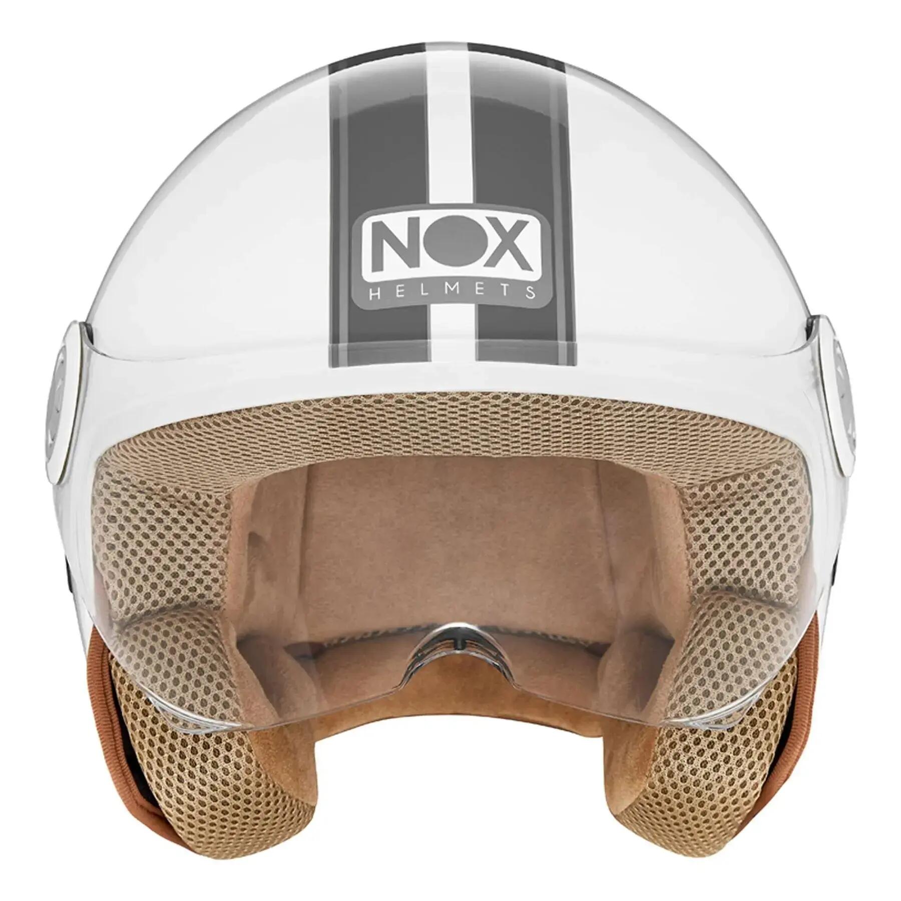 Jet motorcycle helmet Nox N210 Evo 3/3