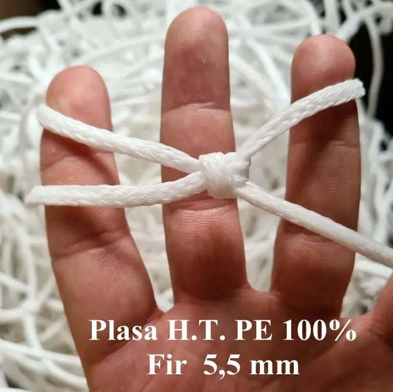 Set 2 plase porti fotbal 4x2 m, fir 5,5 mm 6/12