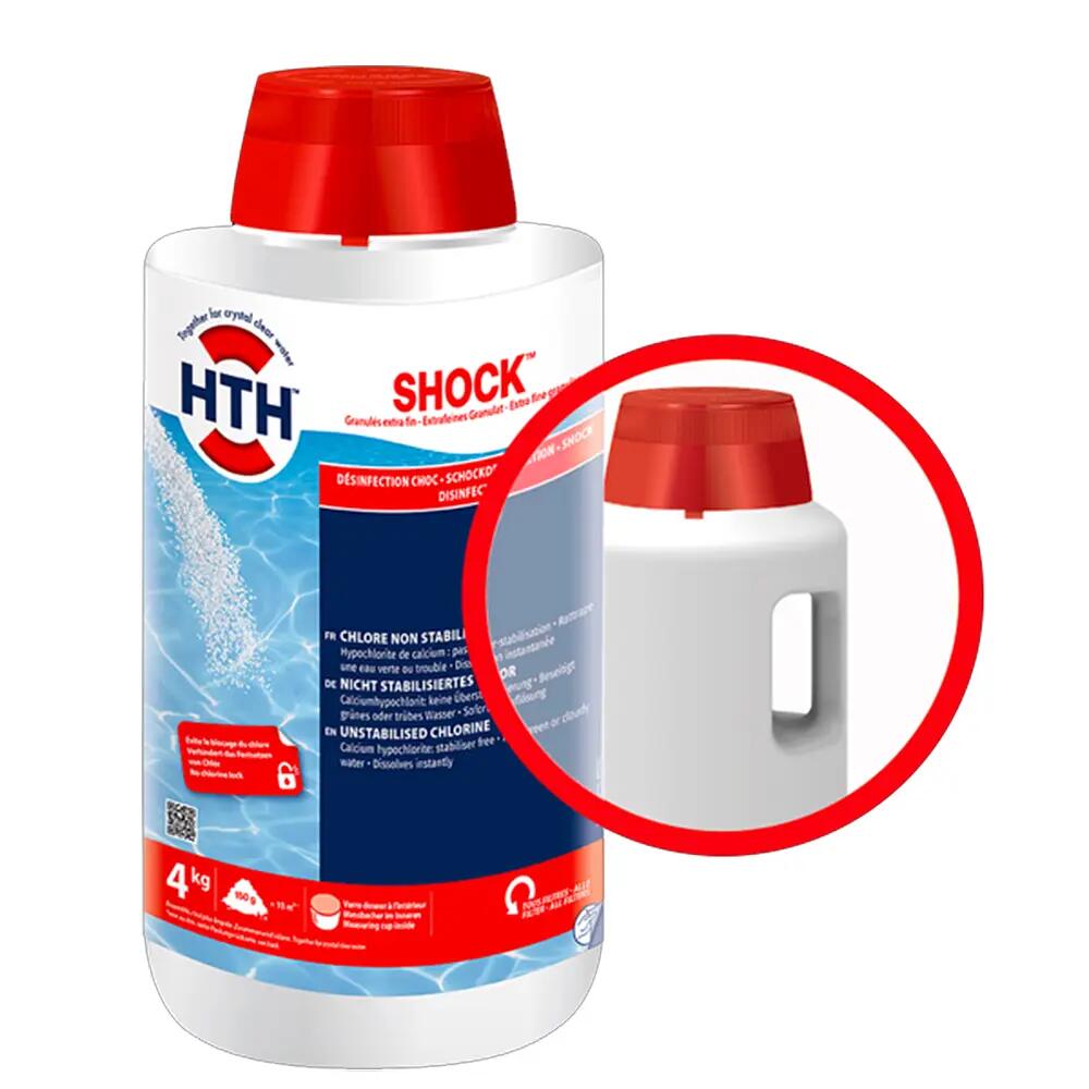 Hypochorite de calcium granulés 4kg 2/3