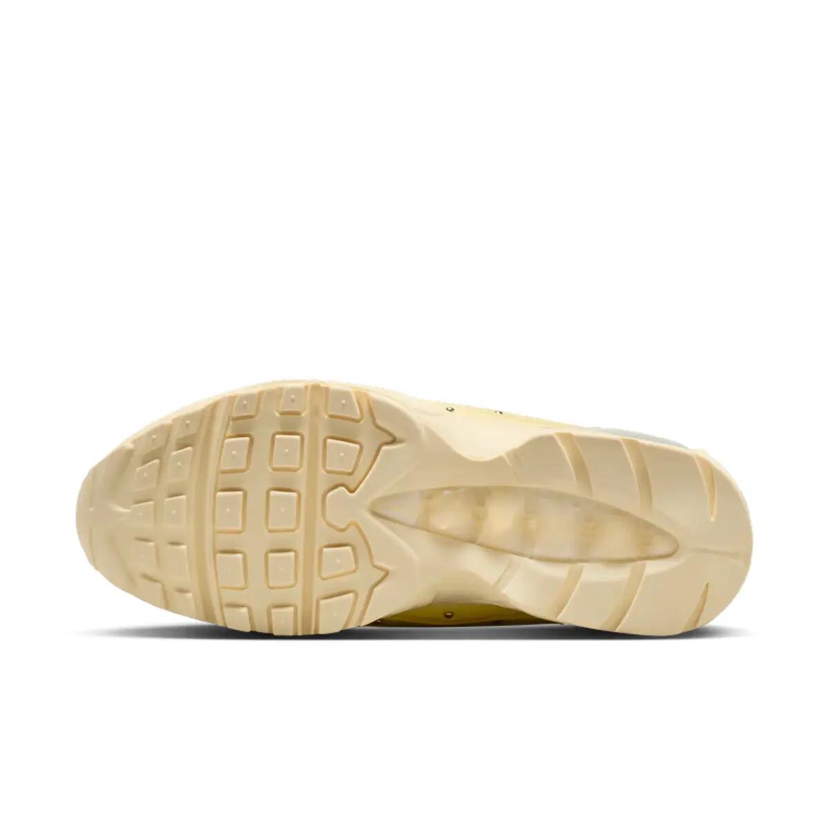 Nike Air Max 95 Soft Yellow Silver Studded (Women's) 2/6
