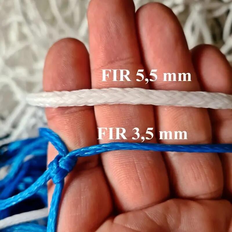 Set 2 plase porti fotbal 4x2 m, fir 5,5 mm 5/12