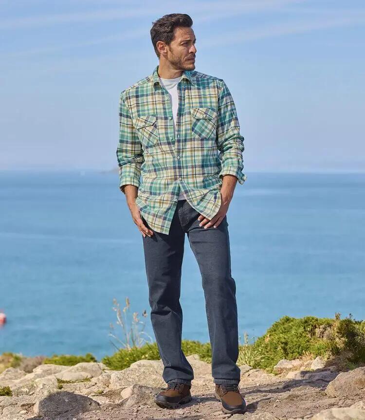 La Chemise Flanelle à Carreaux Nature 6/9