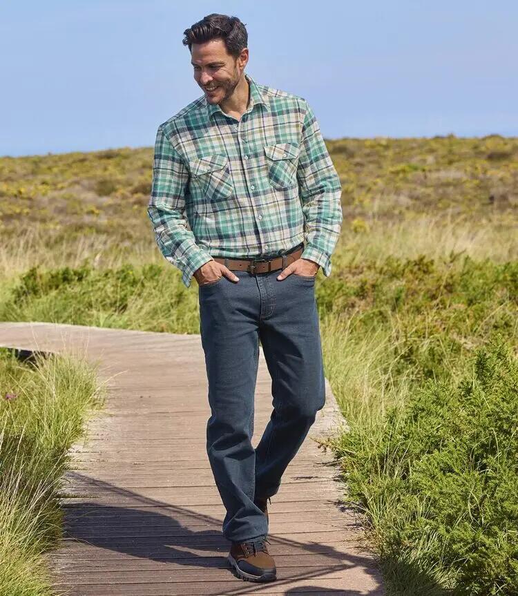 La Chemise Flanelle à Carreaux Nature 5/9