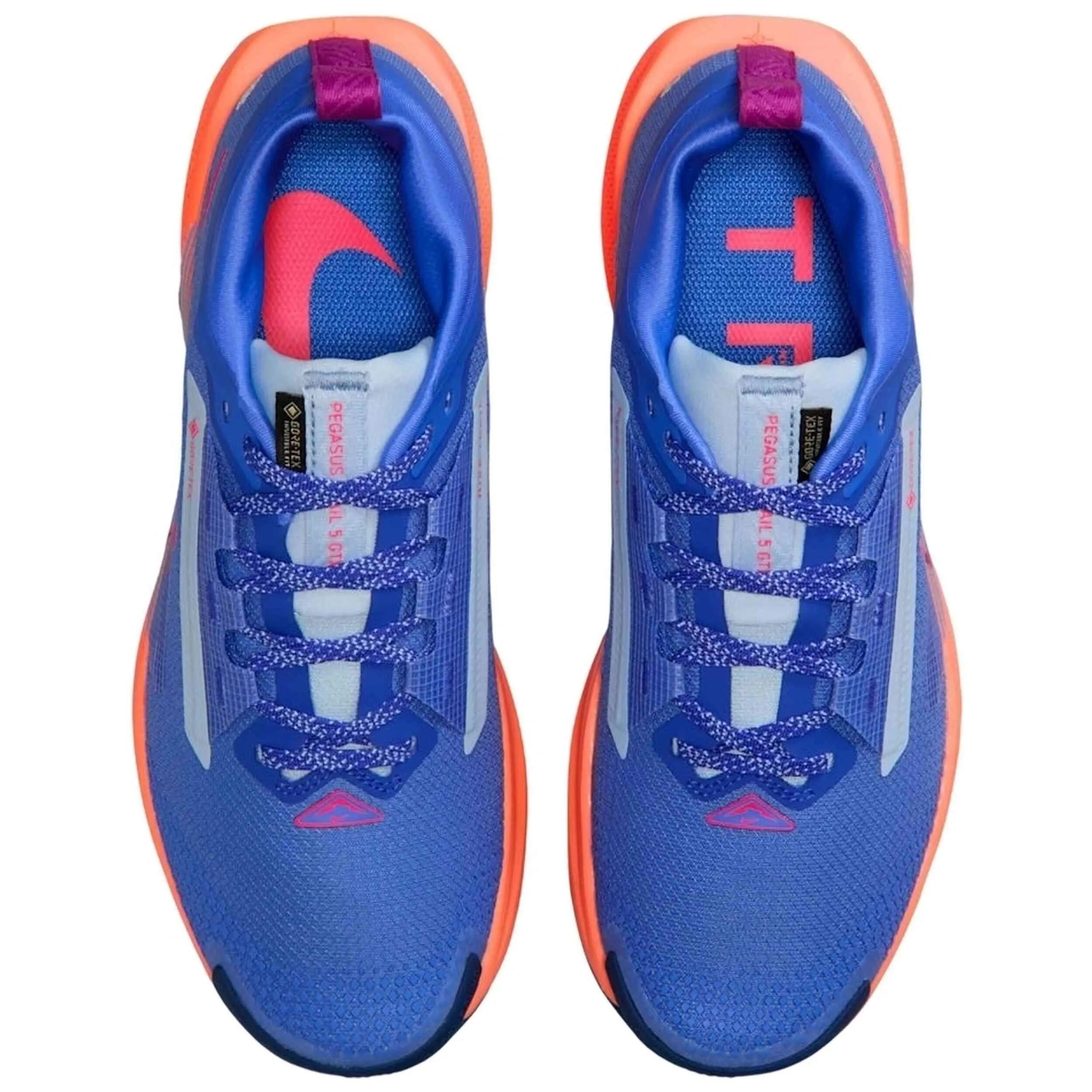 Zapatillas Nike modelo Pegasus Trail 5 "Sapphire/Hydrogen Blue/Vivid para mujer 4/5