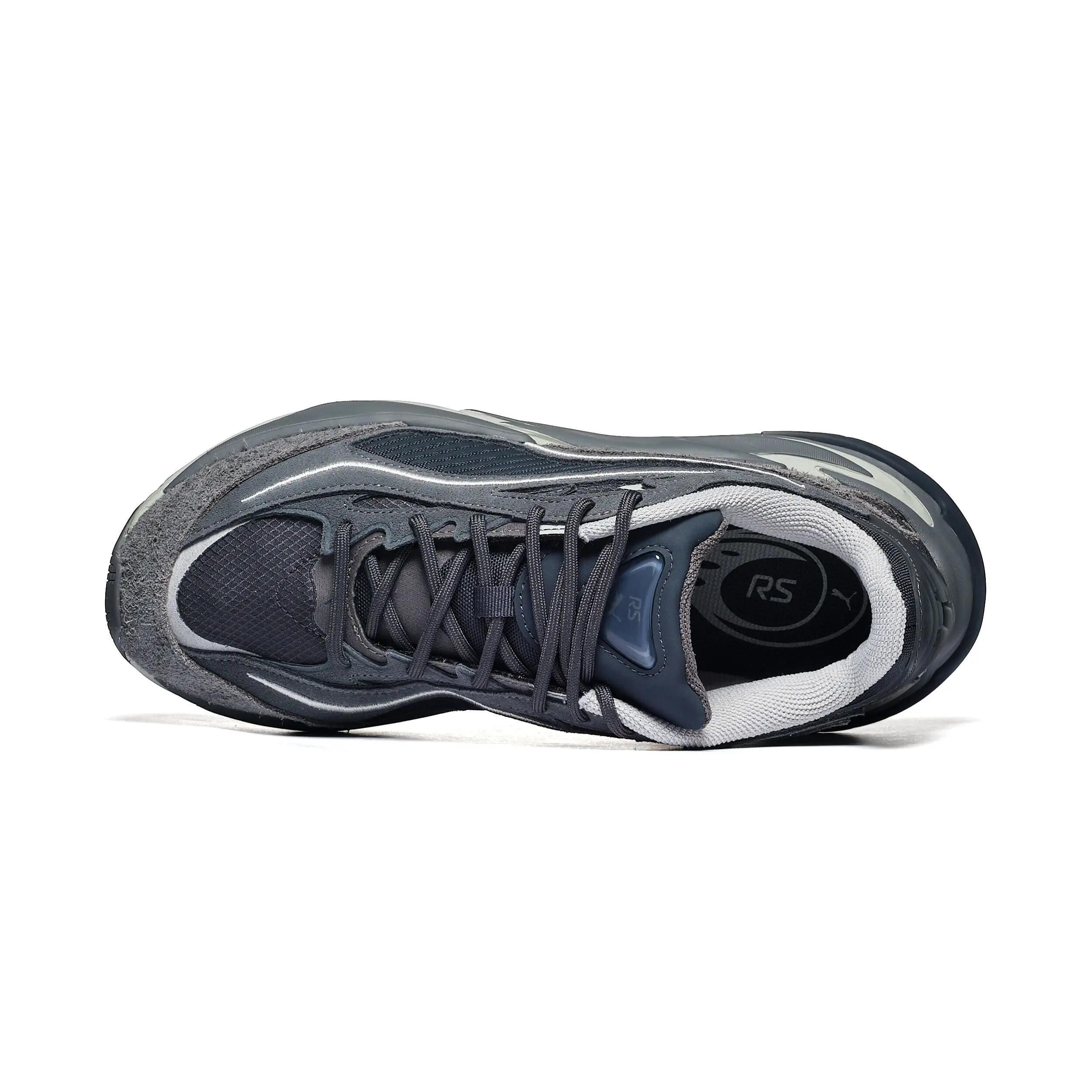 Zapatos PUMA RS Surge Hairy Suede Grises 4/6