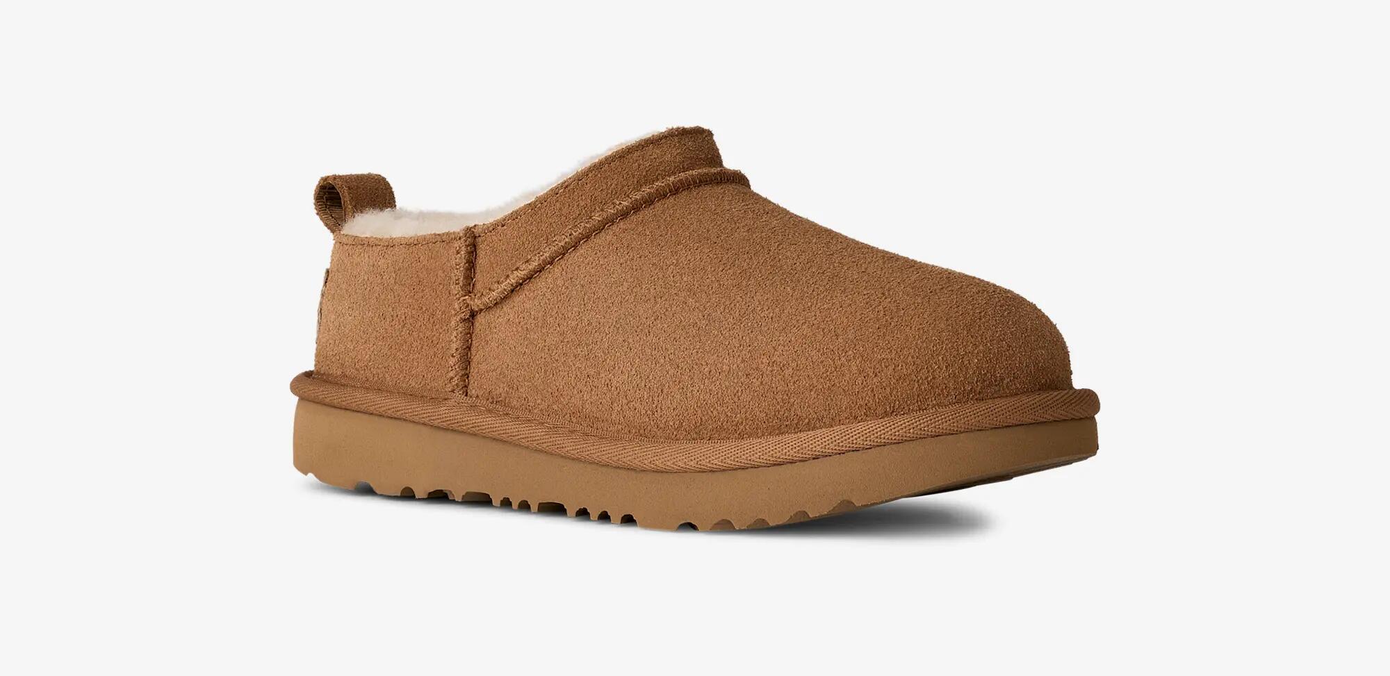 UGG Classic Micro Slipper - Papucă de interior pentru copii, culoare Castan 2/5