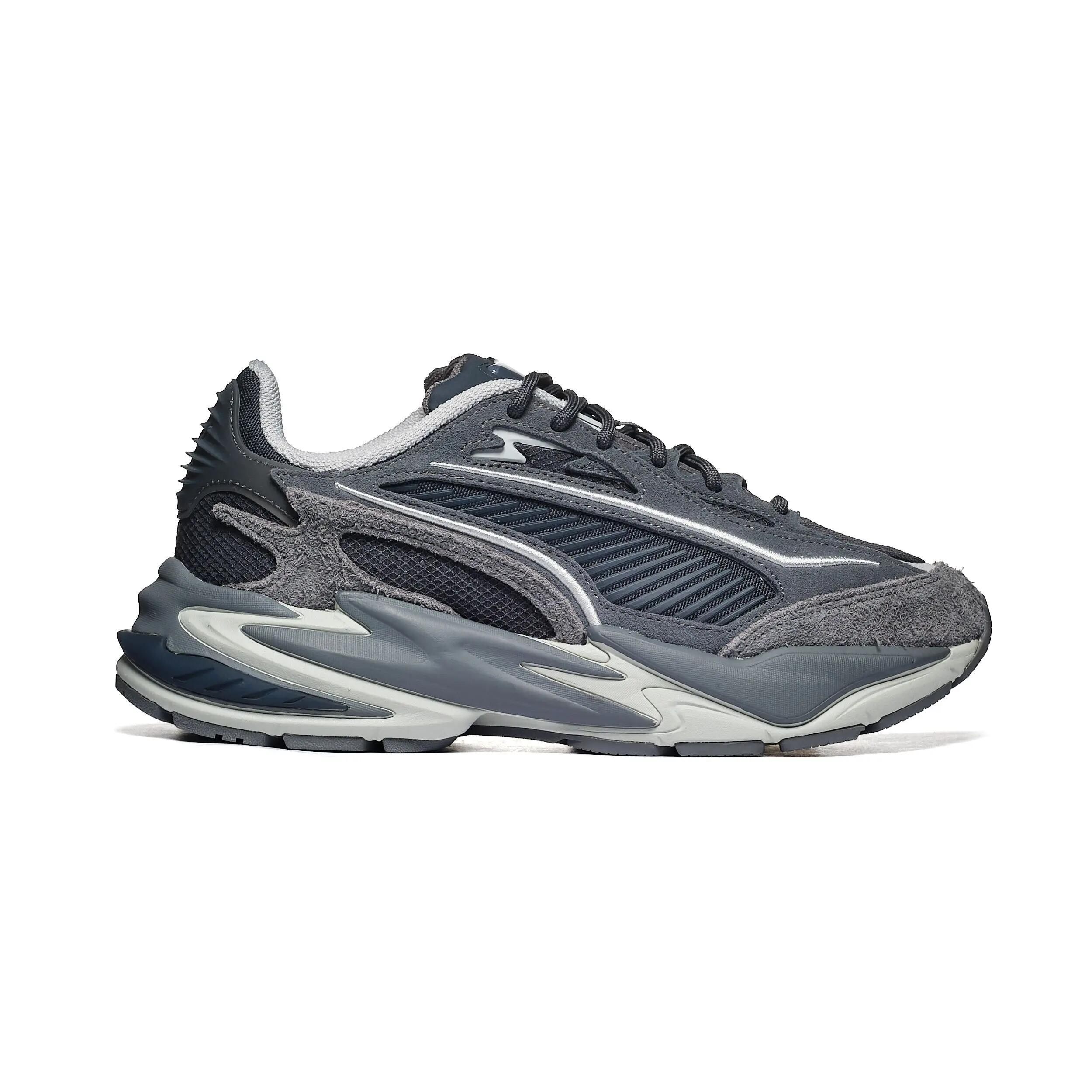 Zapatos PUMA RS Surge Hairy Suede Grises 2/6