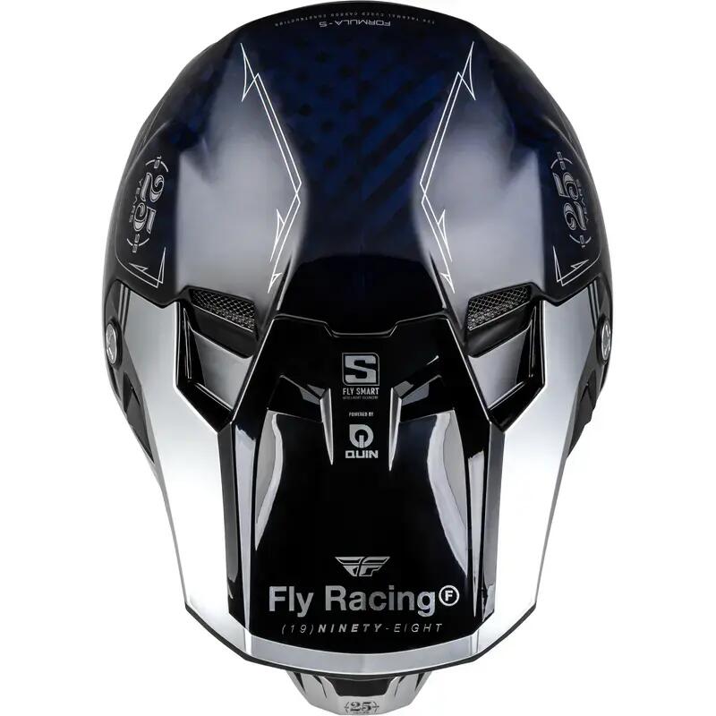 Motorcycle helmet Fly Racing Formula S Carbon Legacy 4/4