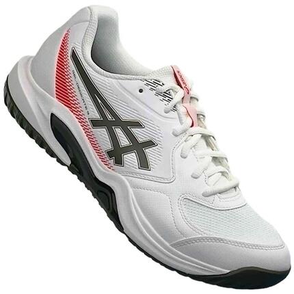 Chaussures de padel Asics modèle GEL-DEDICATE 9 "White/Black" pour homme