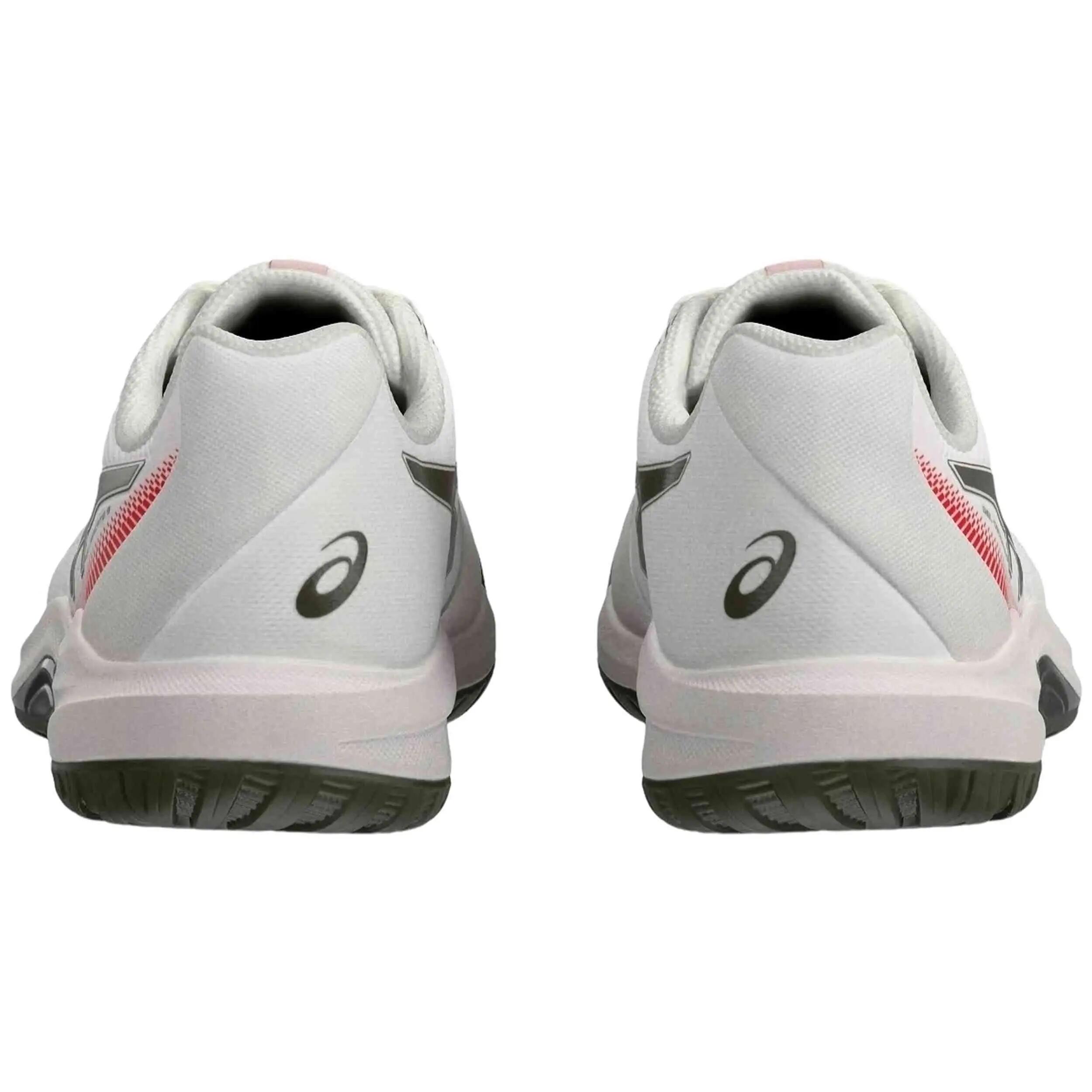 Chaussures de padel Asics modèle GEL-DEDICATE 9 "White/Black" pour homme 5/5
