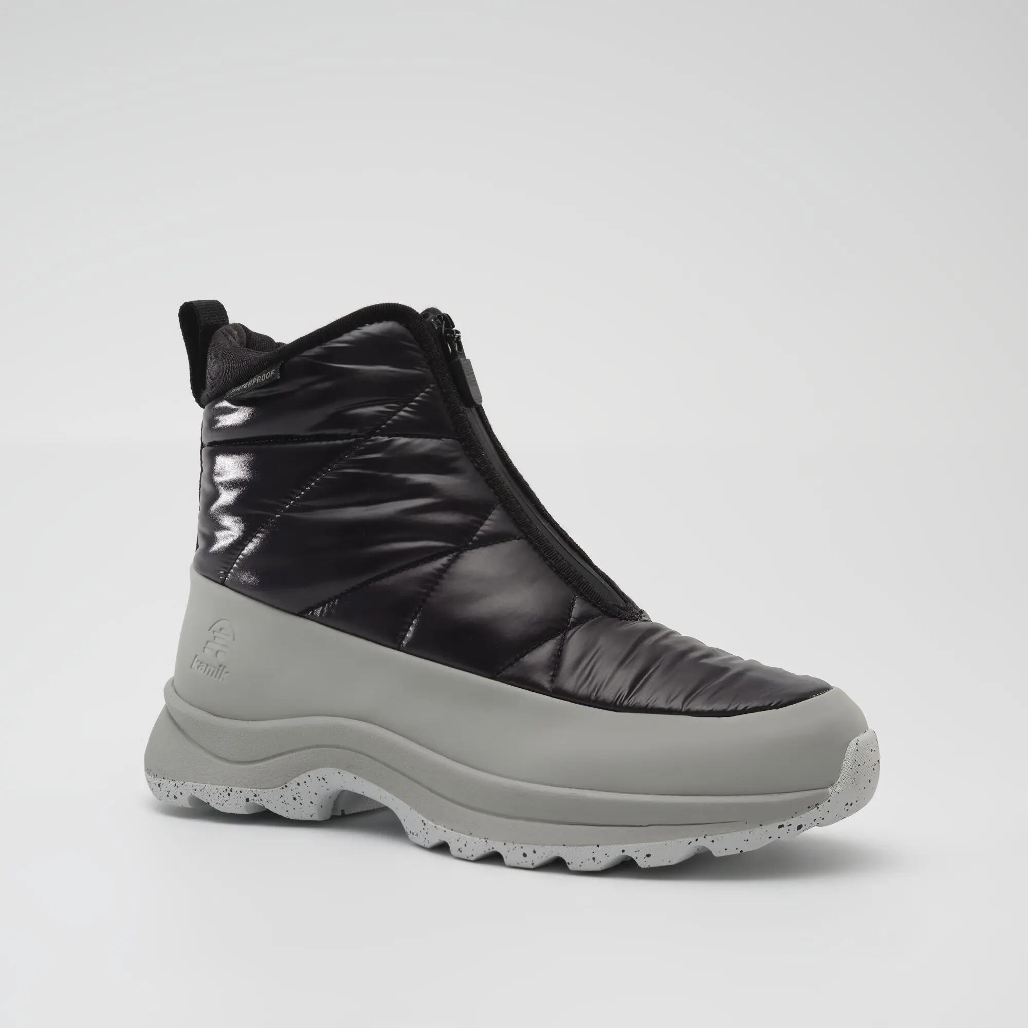 Dames JUNOZIP Winterlaarzen Zwart 4/9