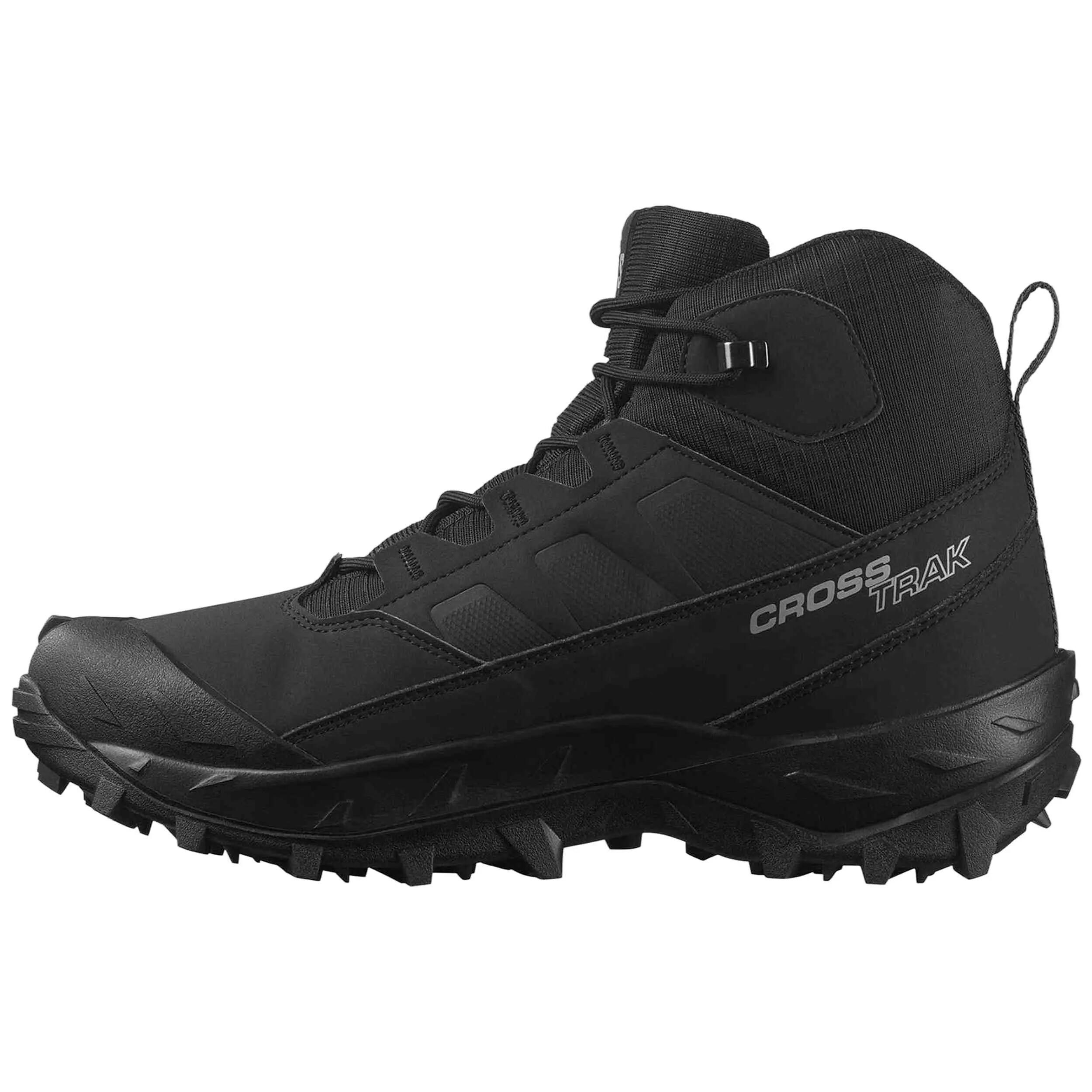 Botas Salomon modelo Crosstrak Waterproof "Black / Phantom / Magnet" para homem 5/5