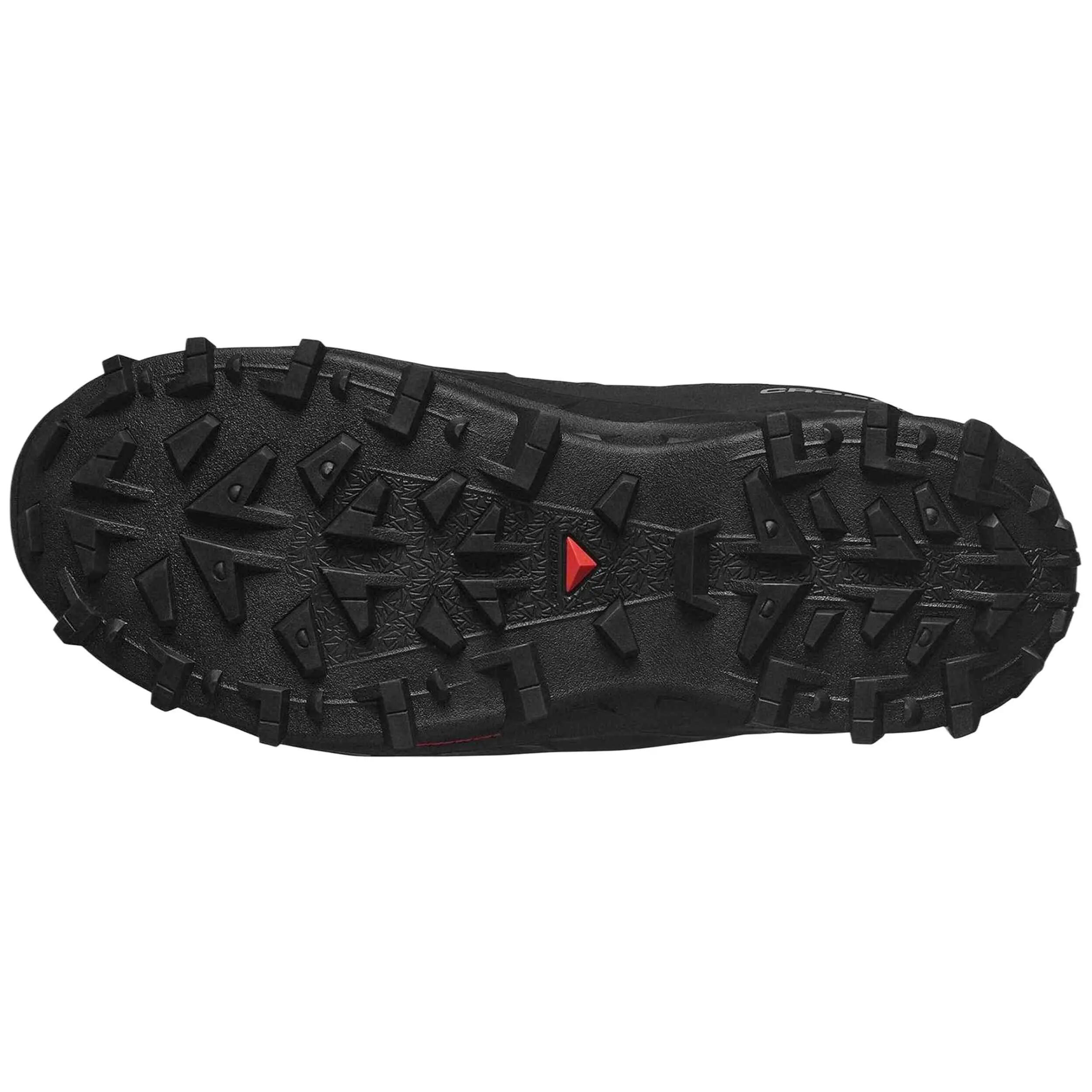 Botas Salomon modelo Crosstrak Waterproof "Black / Phantom / Magnet" para homem 4/5