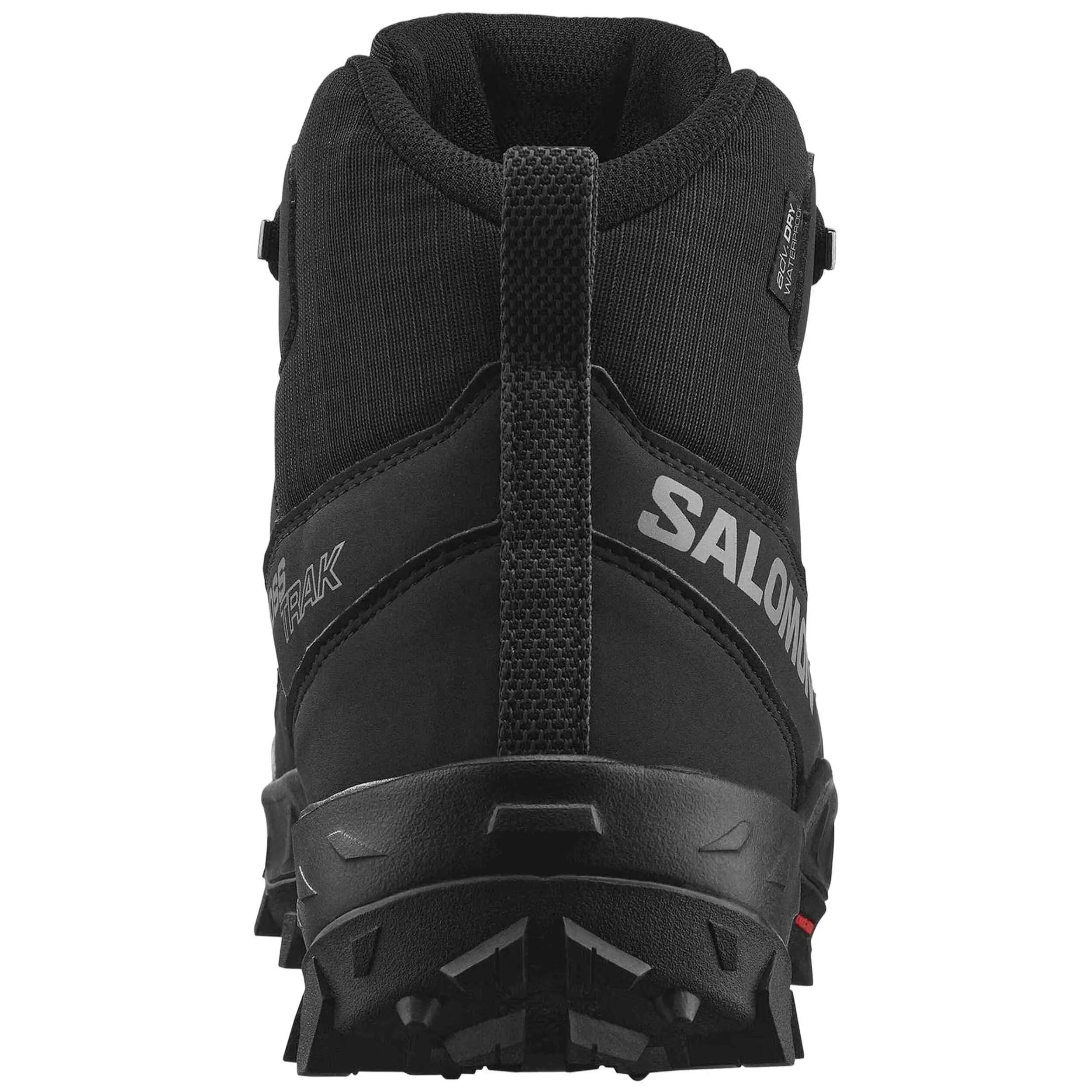 Botas Salomon modelo Crosstrak Waterproof "Black / Phantom / Magnet" para homem 3/5