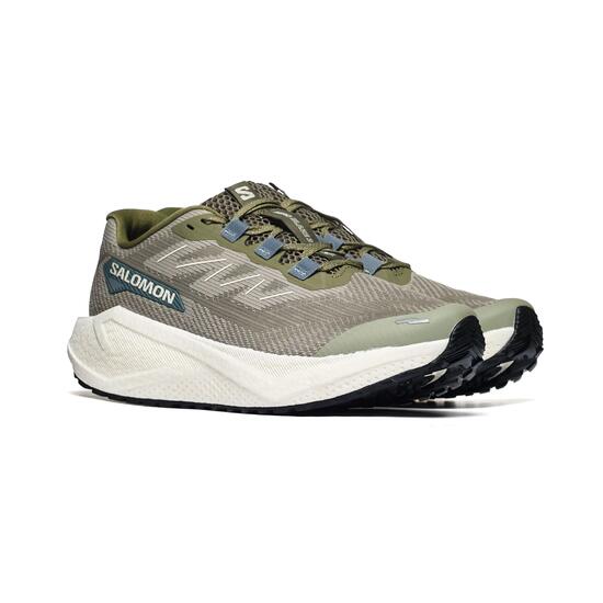 Trailrunning-Schuhe Salomon Aero Blaze 3 Gravel Beige/Grau