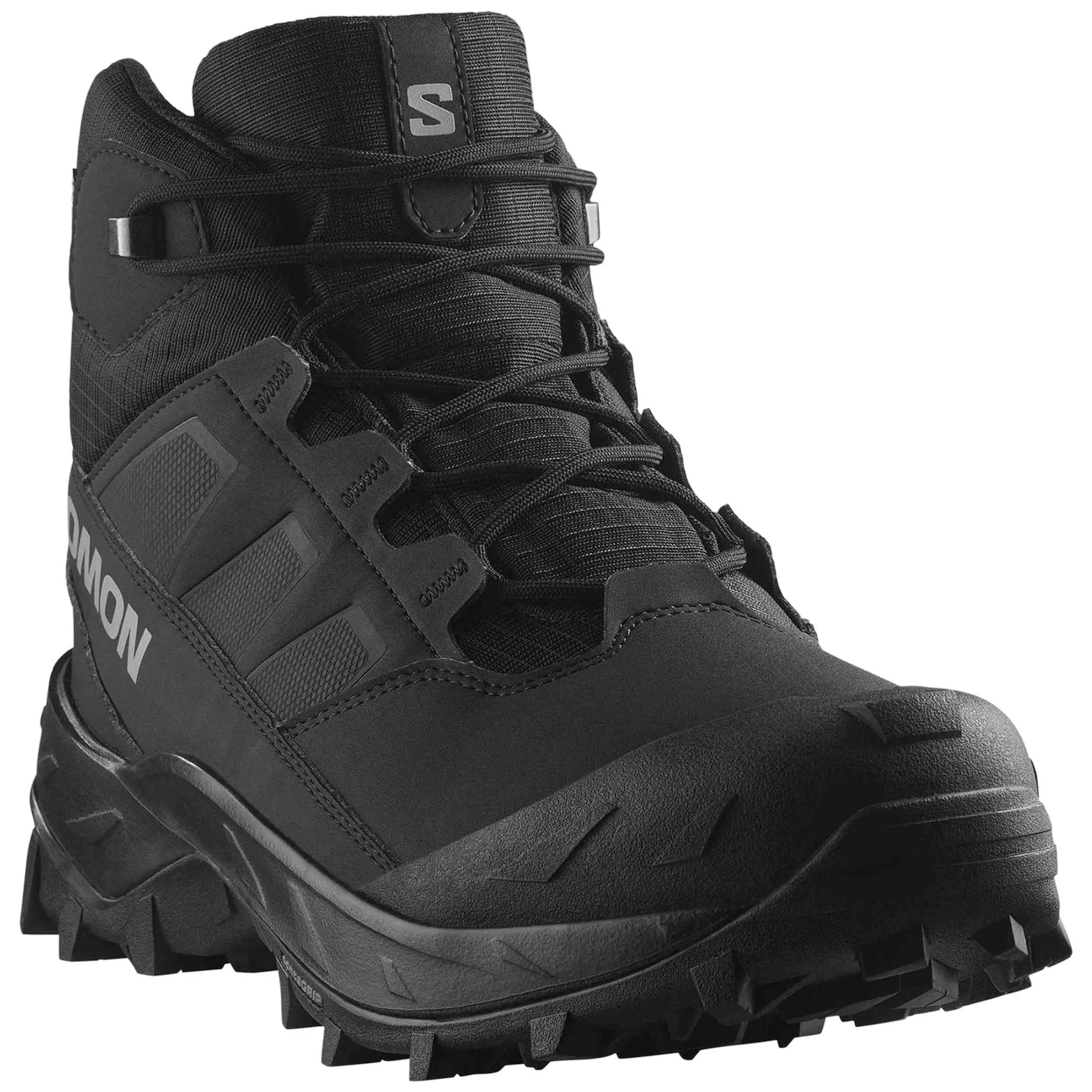 Botas Salomon modelo Crosstrak Waterproof "Black / Phantom / Magnet" para homem 2/5