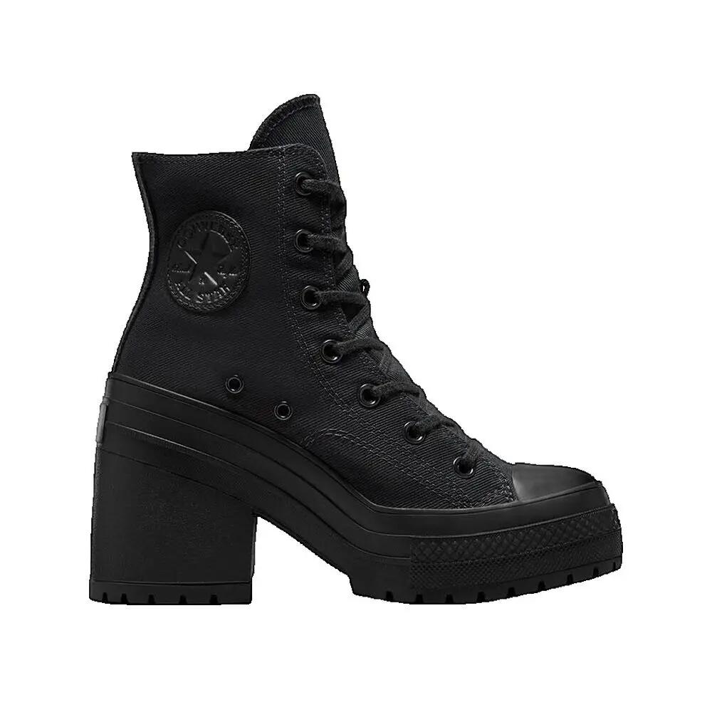 Chaussures Converse Chuck 70 De Luxe Heel Hautes Noires 1/3